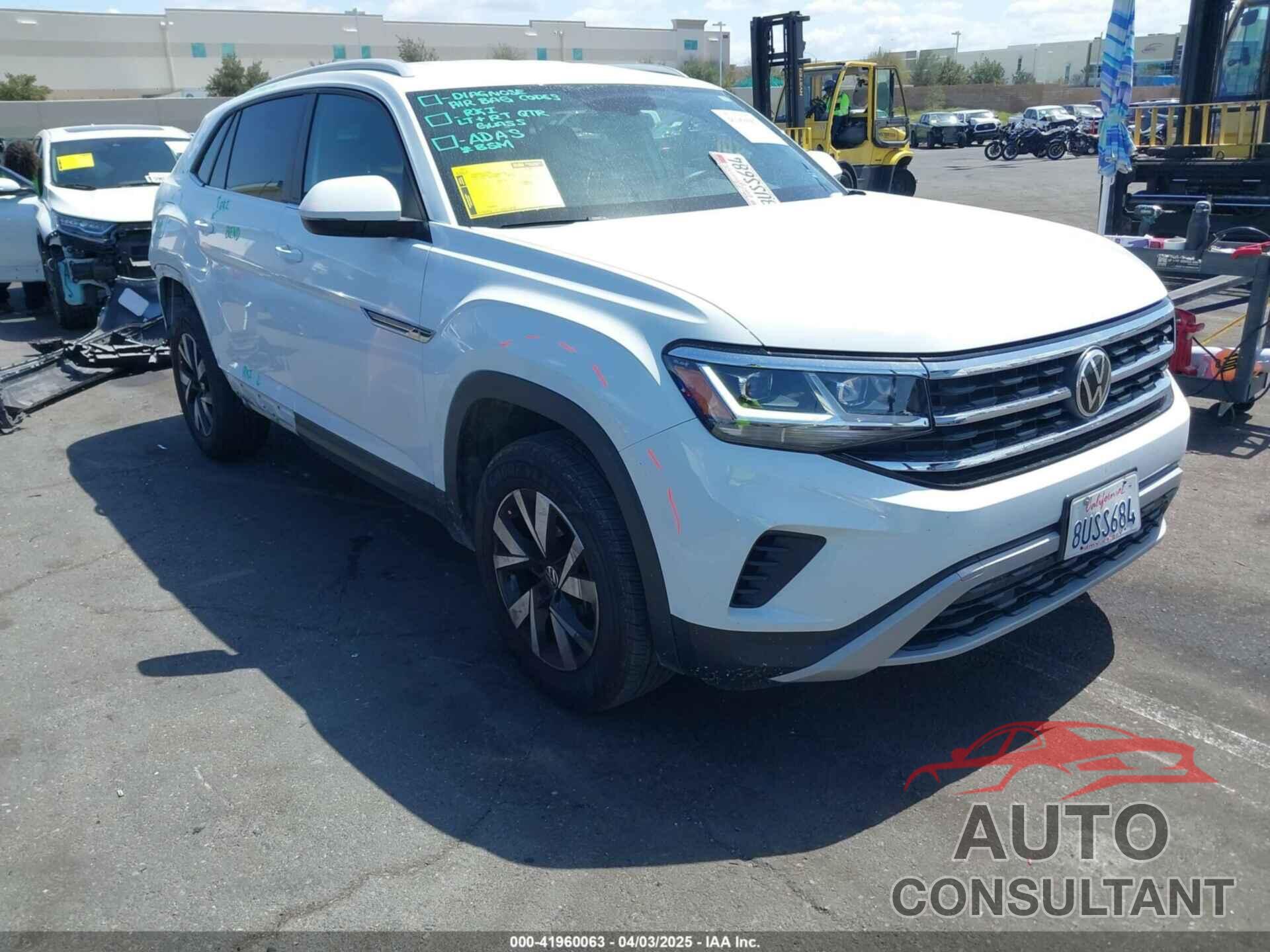 VOLKSWAGEN ATLAS CROSS SPORT 2021 - 1V2DC2CA7MC204290