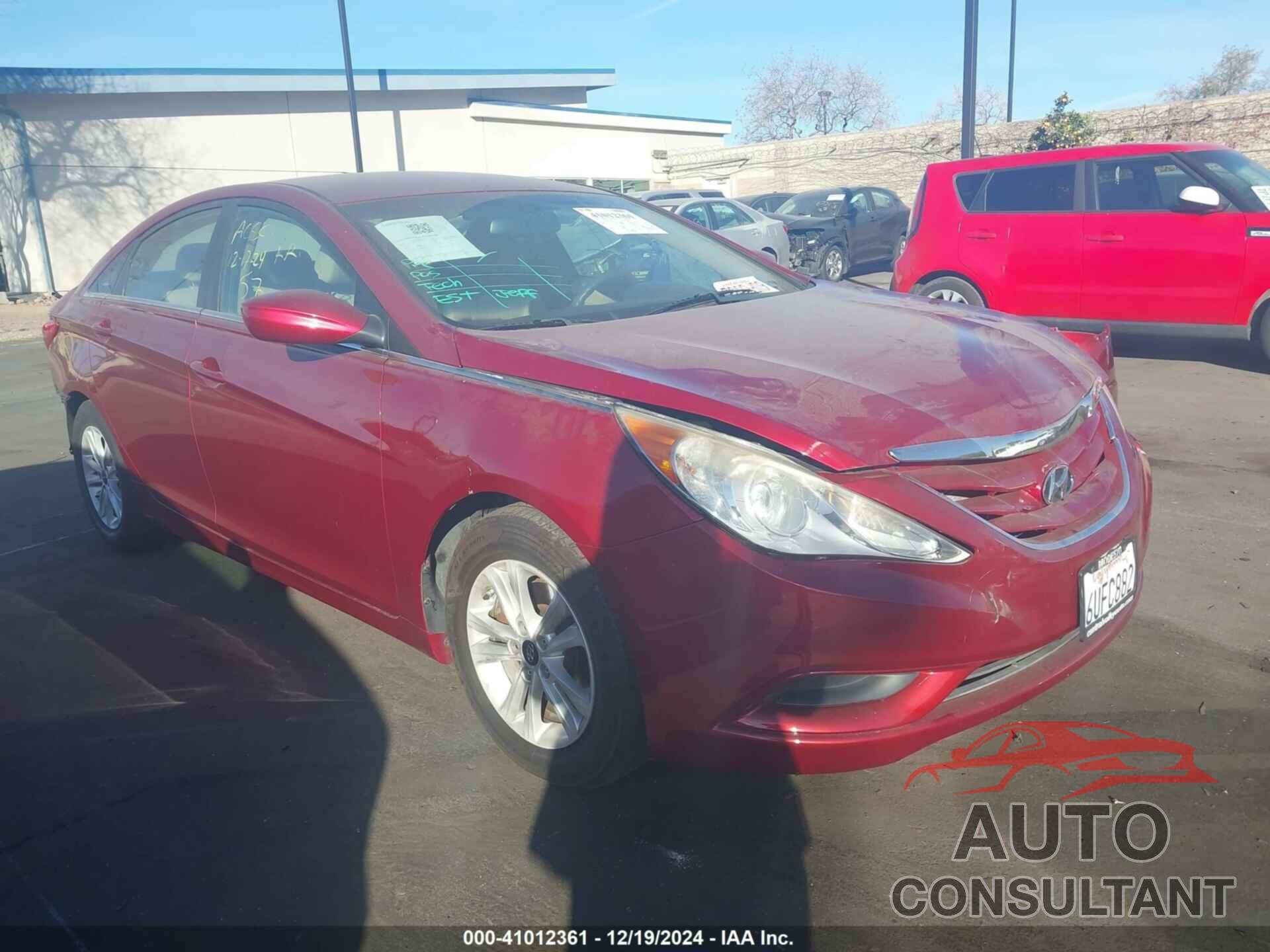 HYUNDAI SONATA 2012 - 5NPEB4AC0CH384675