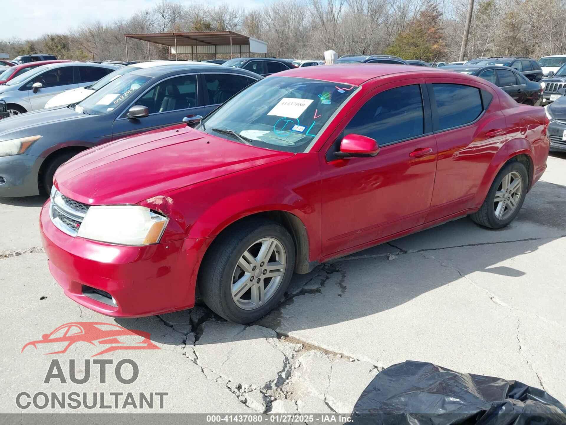 DODGE AVENGER 2013 - 1C3CDZCB5DN590650
