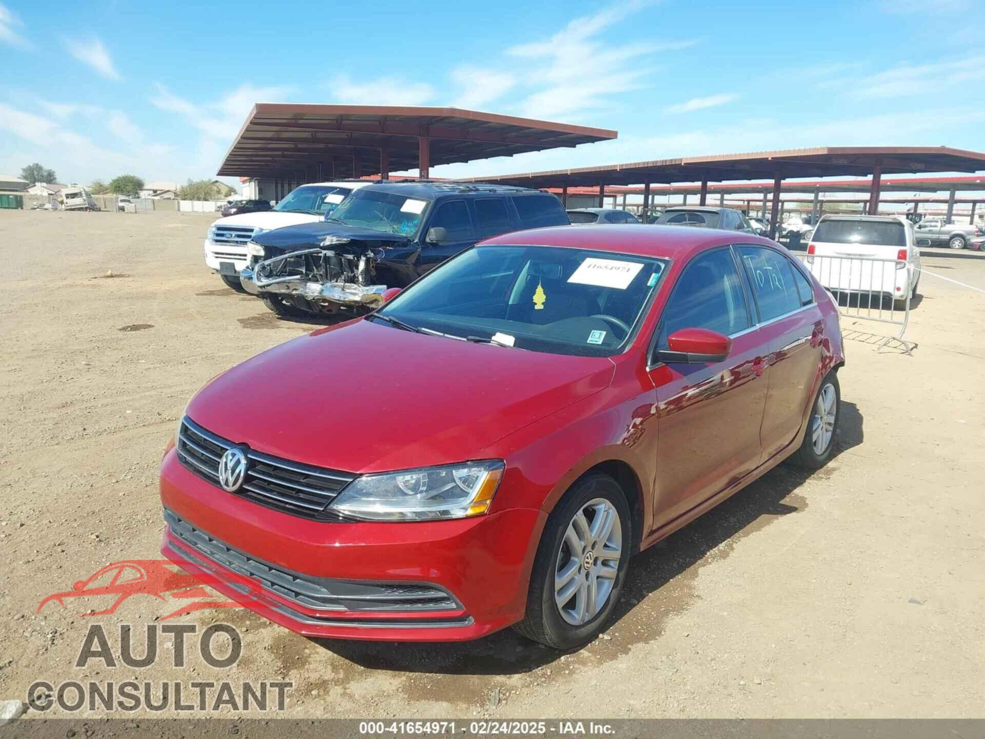VOLKSWAGEN JETTA 2017 - 3VW2B7AJ2HM207207