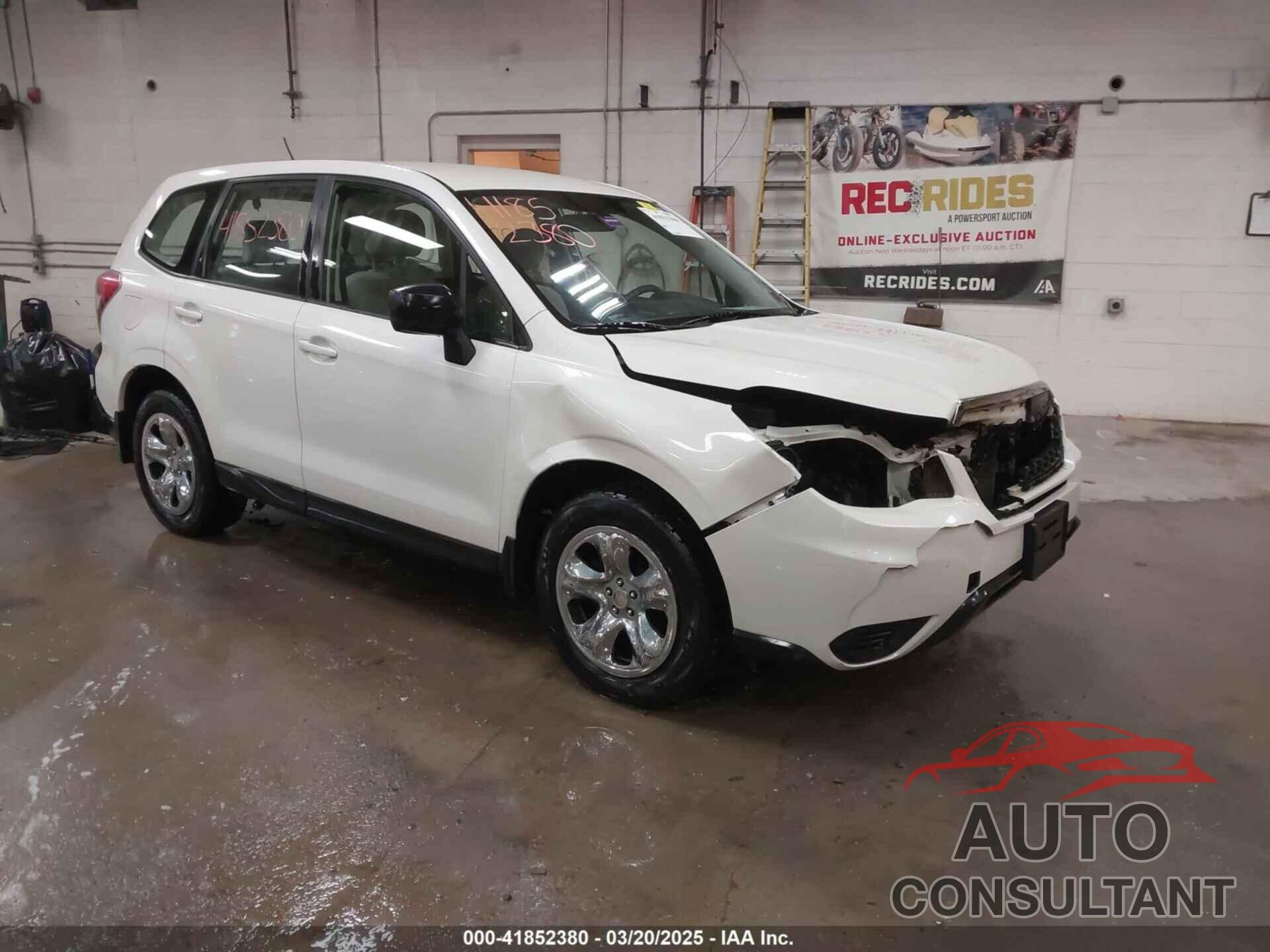 SUBARU FORESTER 2015 - JF2SJAAC8FG558152