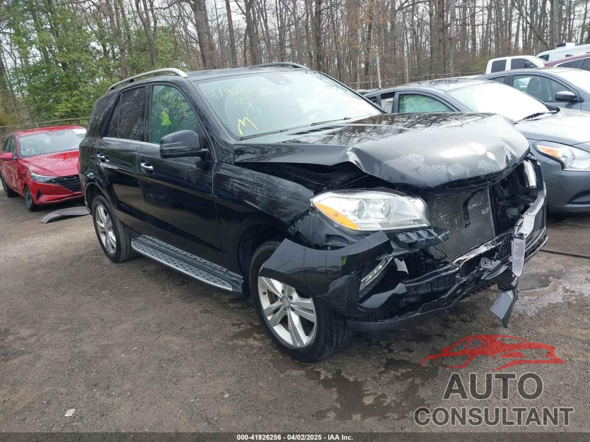 MERCEDES-BENZ ML 350 2015 - 4JGDA5HB0FA500501
