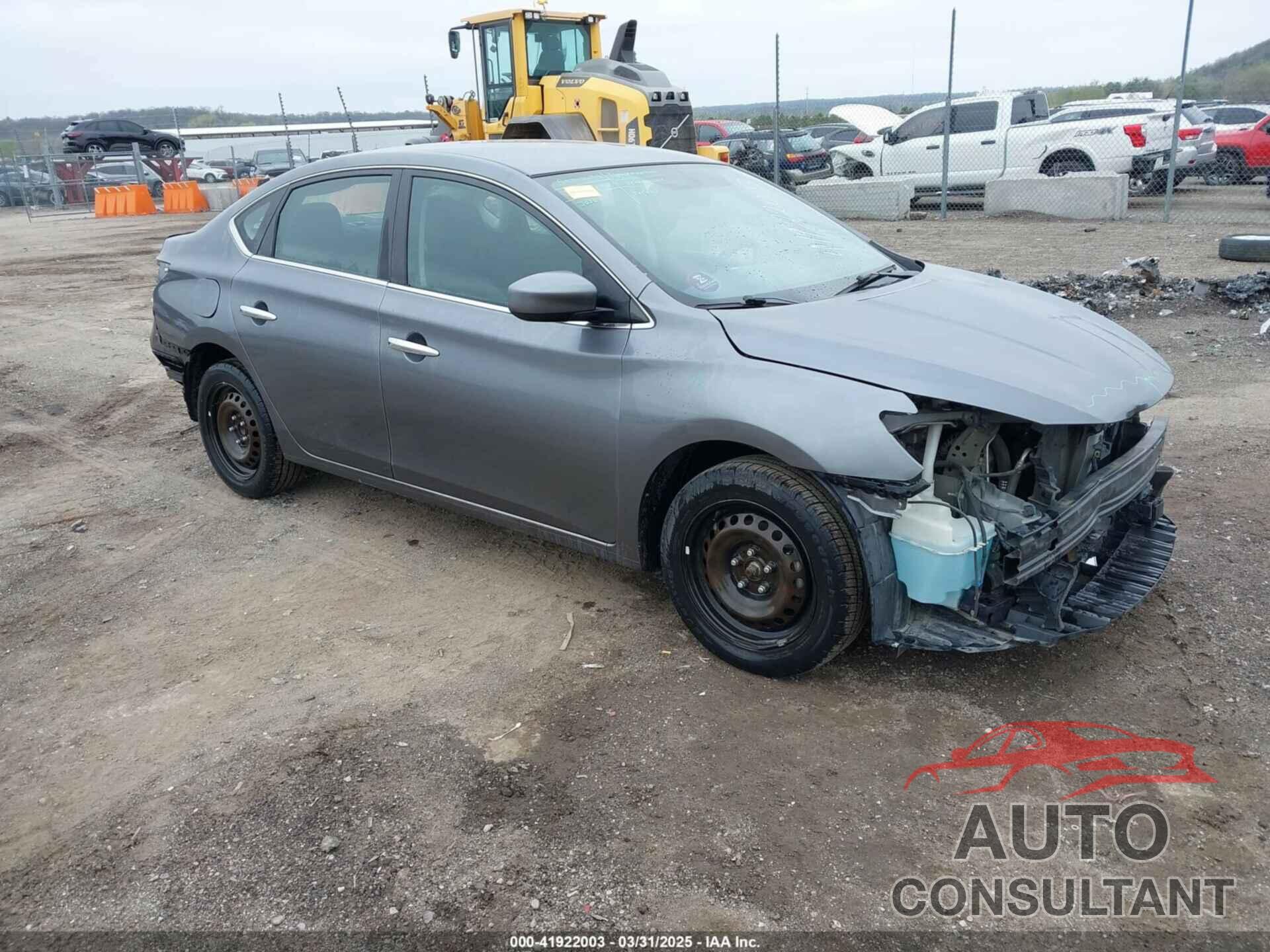 NISSAN SENTRA 2019 - 3N1AB7AP7KY343158