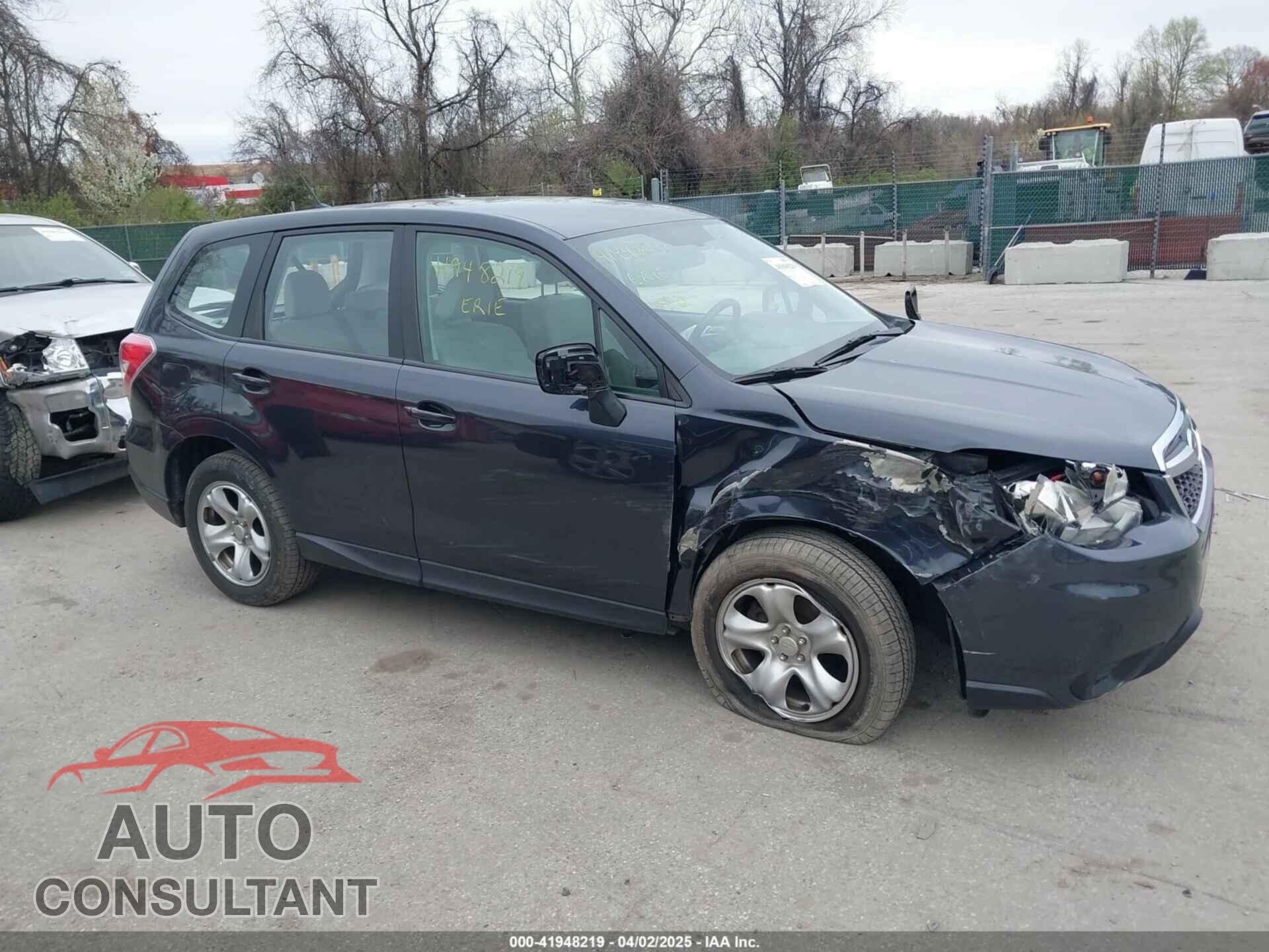 SUBARU FORESTER 2015 - JF2SJAAC6FH511809