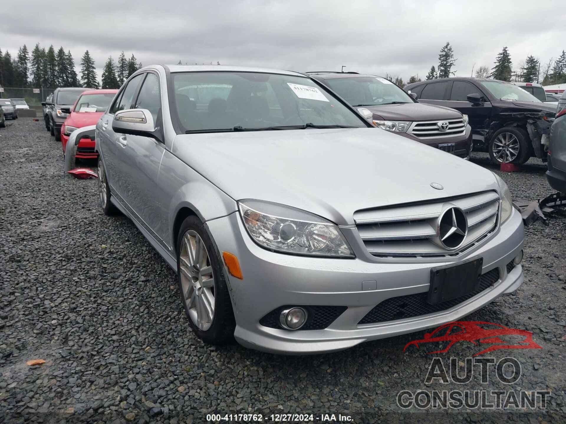 MERCEDES-BENZ C 300 2009 - WDDGF54XX9R074574