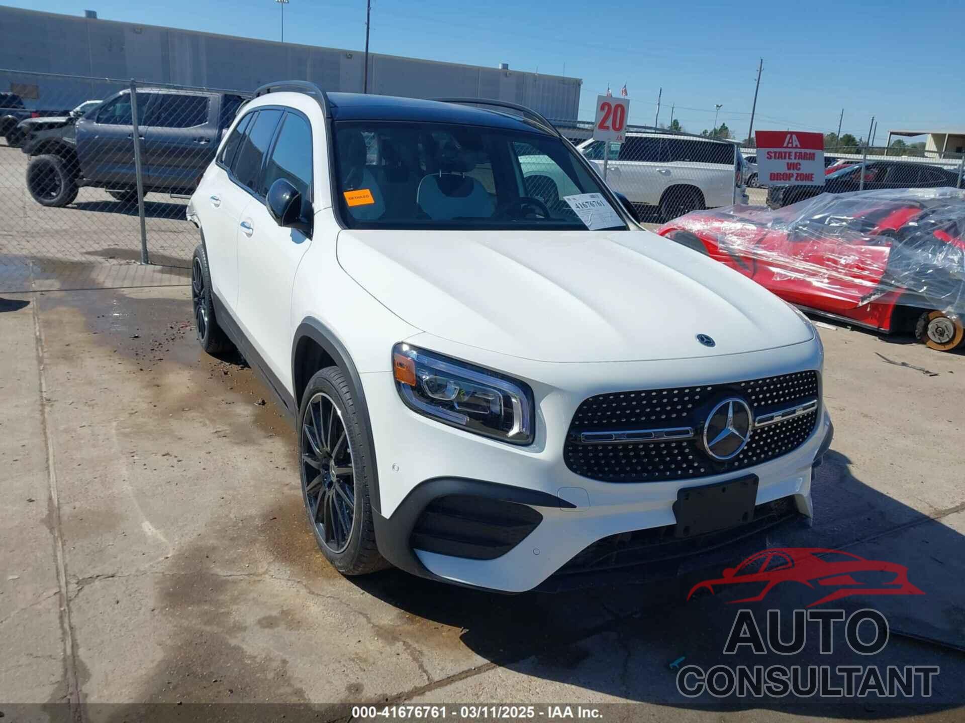 MERCEDES-BENZ GLB 250 2022 - W1N4M4GB6NW183163