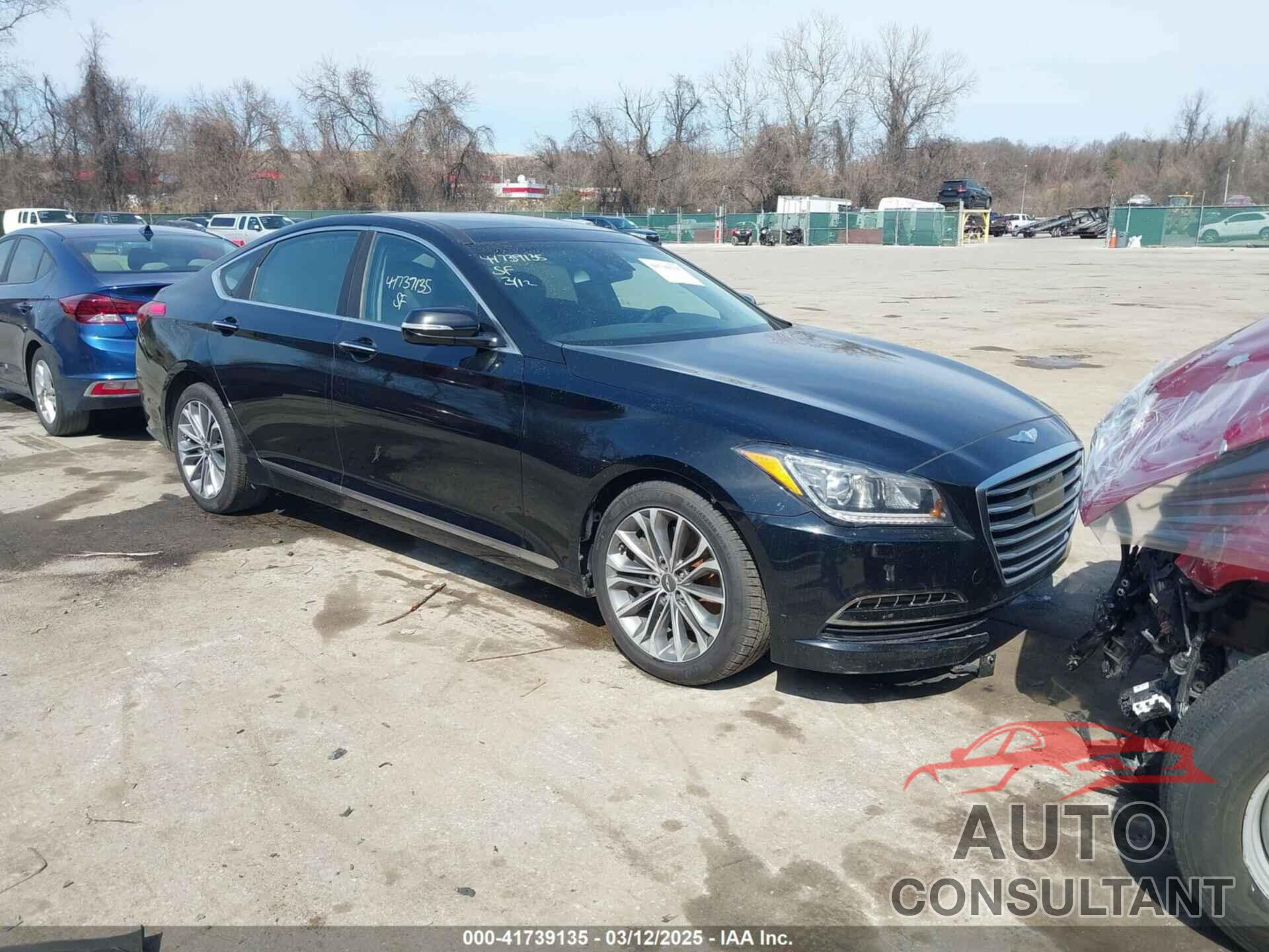 HYUNDAI GENESIS 2015 - KMHGN4JE6FU038072