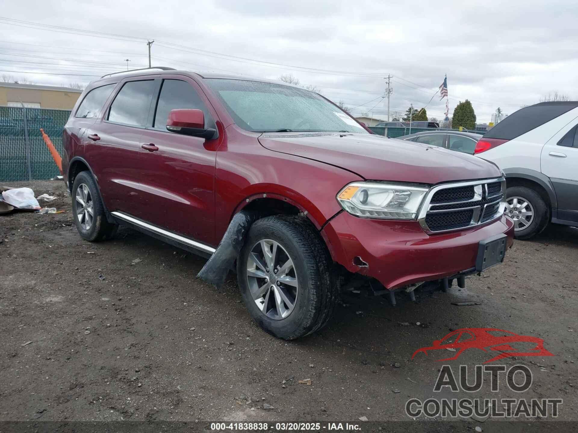 DODGE DURANGO 2016 - 1C4RDJDG5GC323154