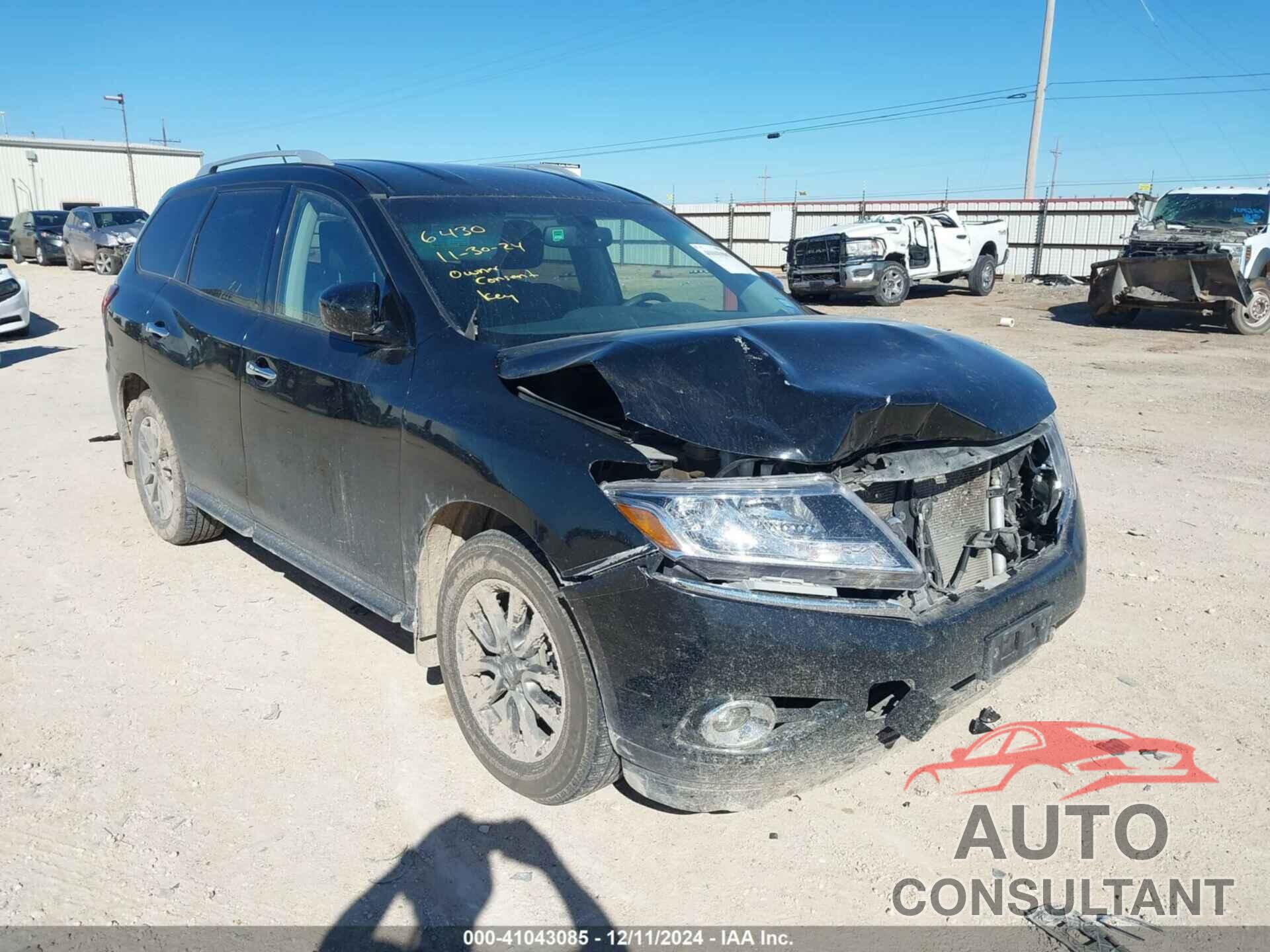 NISSAN PATHFINDER 2015 - 5N1AR2MN0FC646430