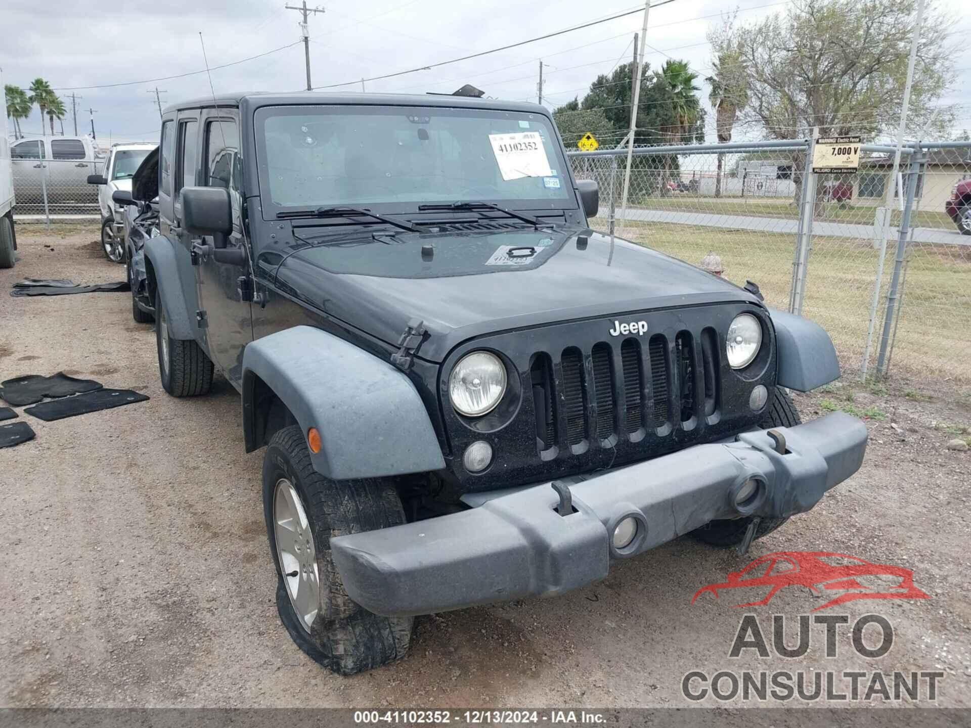 JEEP WRANGLER UNLIMITED 2016 - 1C4BJWDG6GL189293