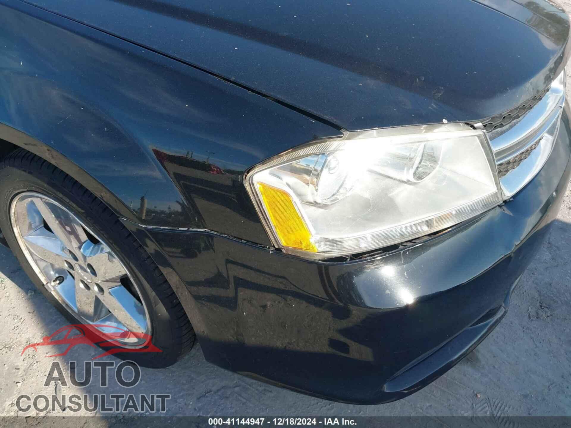 DODGE AVENGER 2011 - 1B3BD2FB8BN544299