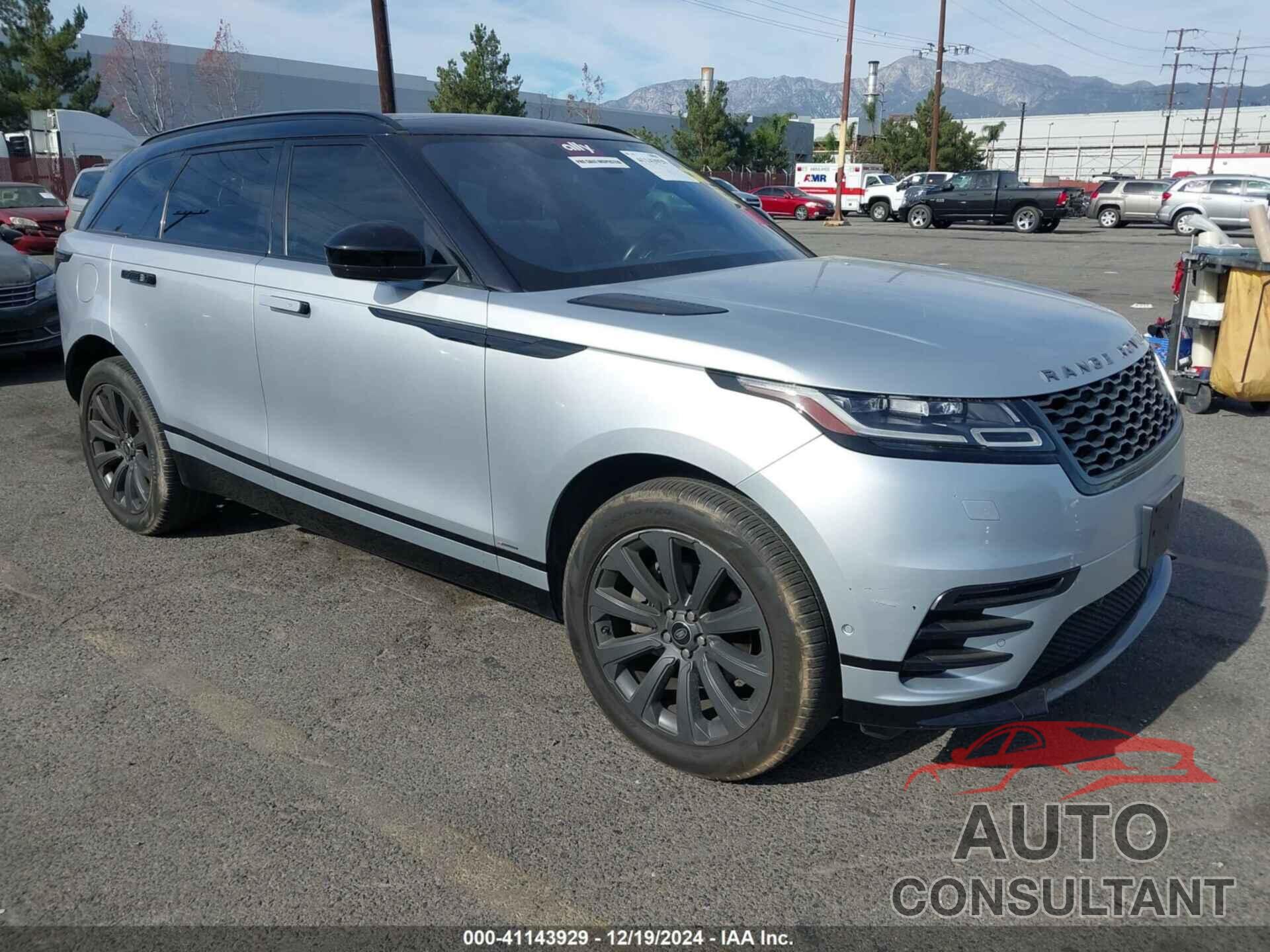 LAND ROVER RANGE ROVER VELAR 2018 - SALYL2RX4JA757526