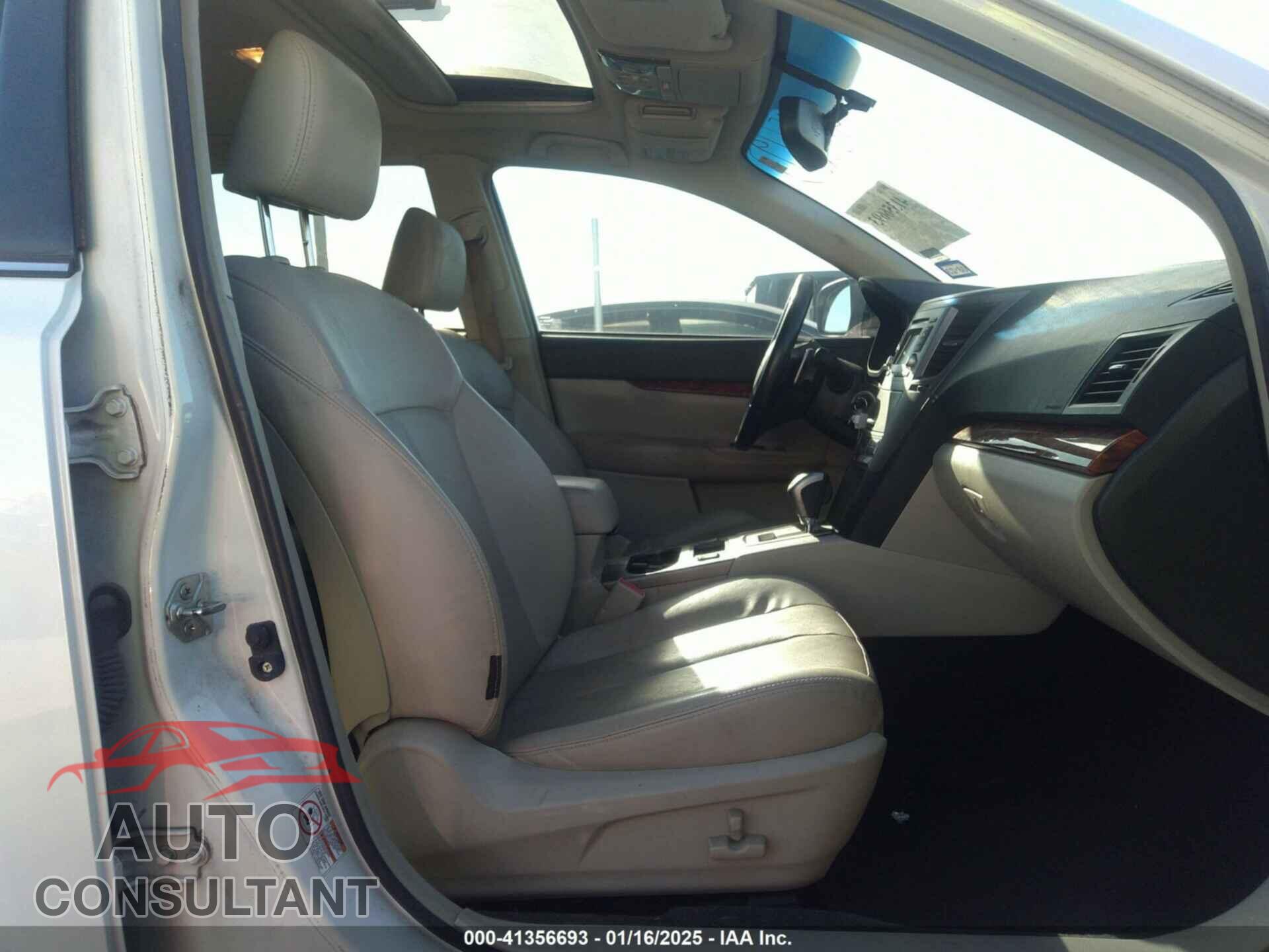 SUBARU OUTBACK 2012 - 4S4BRCKC3C3236566