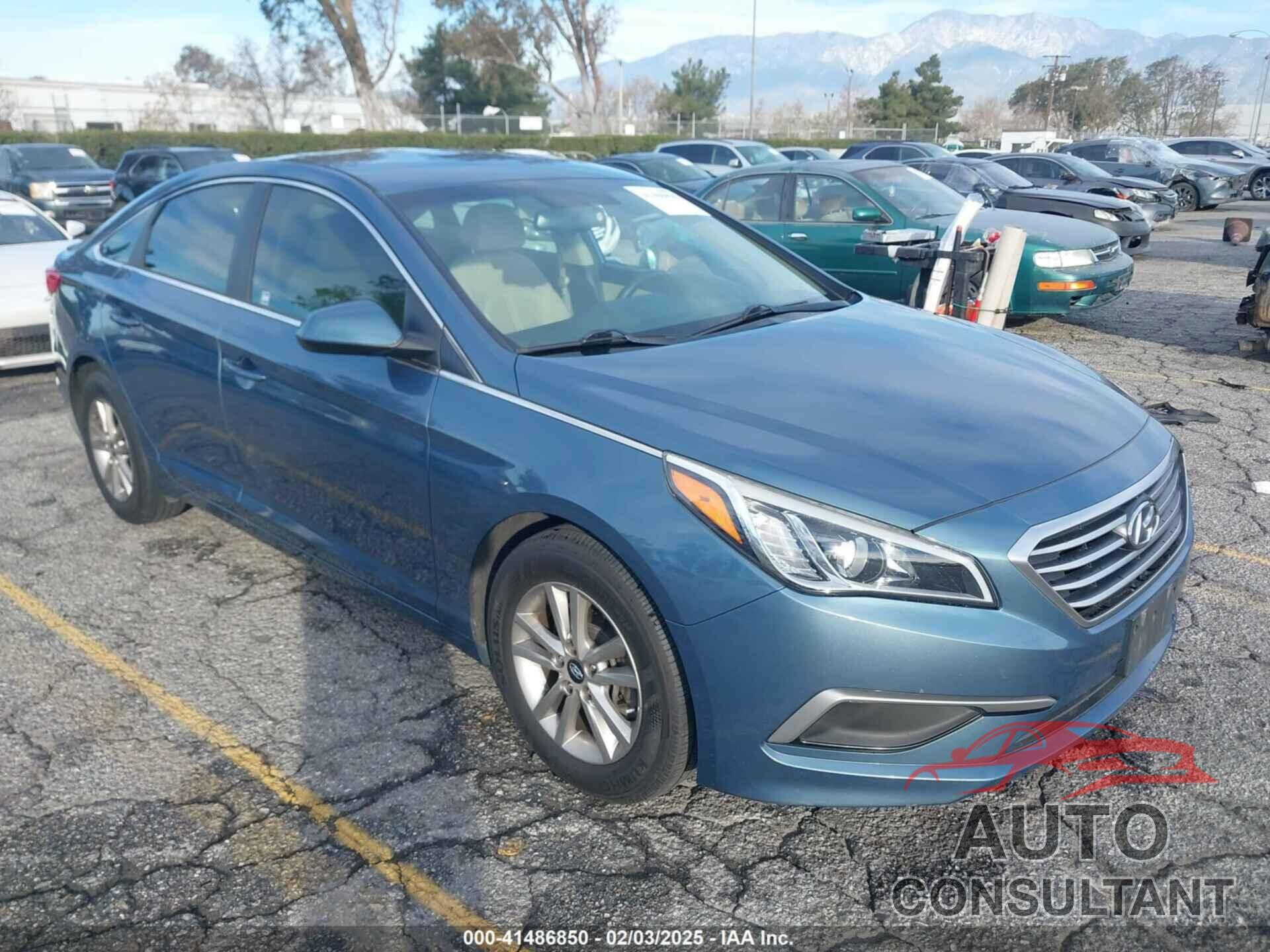 HYUNDAI SONATA 2016 - 5NPE24AF9GH281304