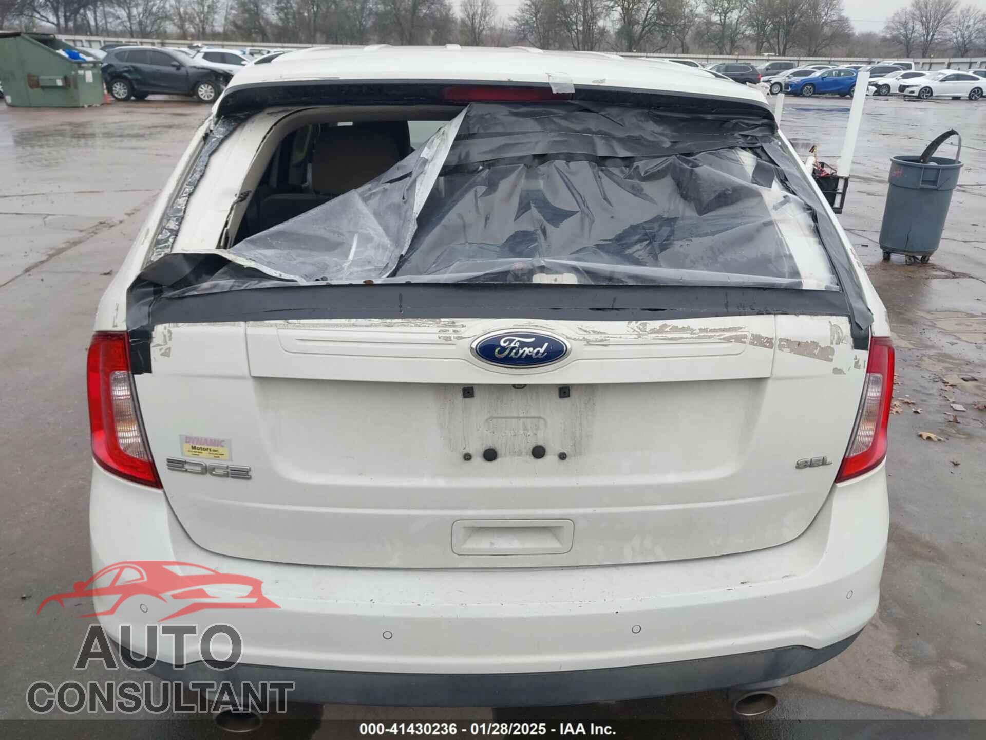 FORD EDGE 2012 - 2FMDK3JC2CBA31027