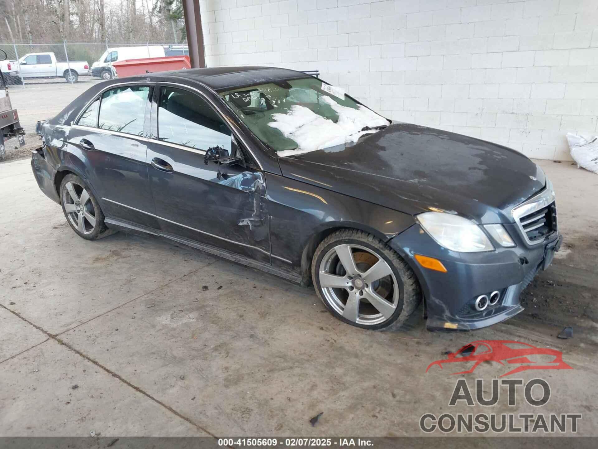 MERCEDES-BENZ E-CLASS 2010 - WDDHF5GB8AA168959