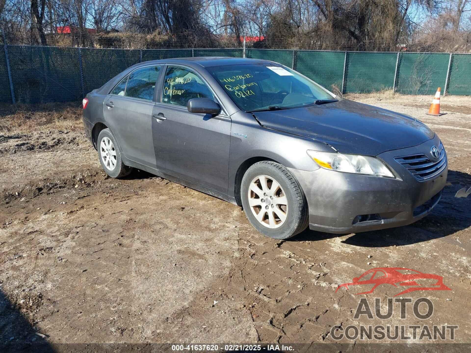 TOYOTA CAMRY HYBRID 2009 - 4T1BB46K89U087084