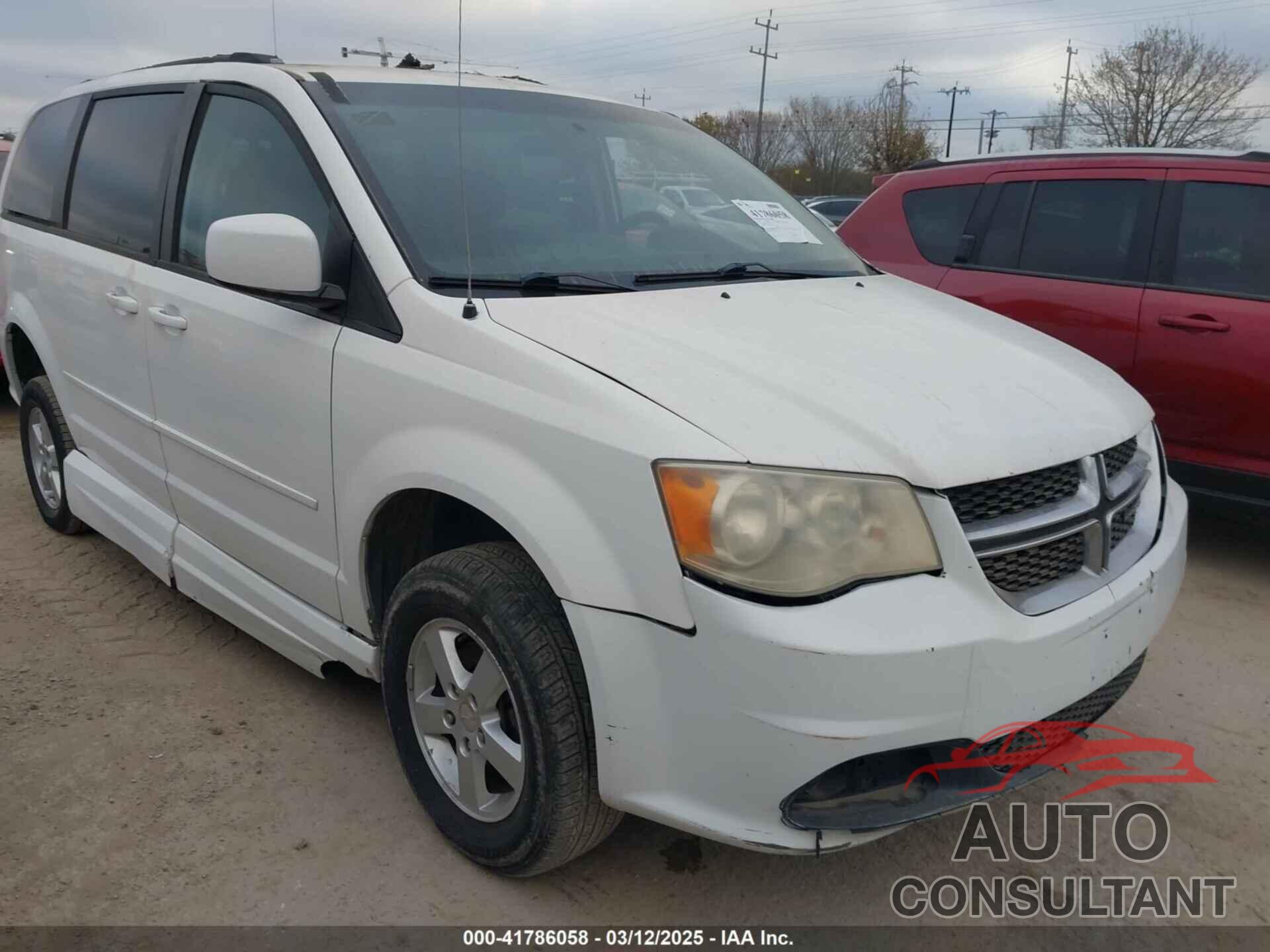 DODGE GRAND CARAVAN 2012 - 2C4RDGCG3CR281069