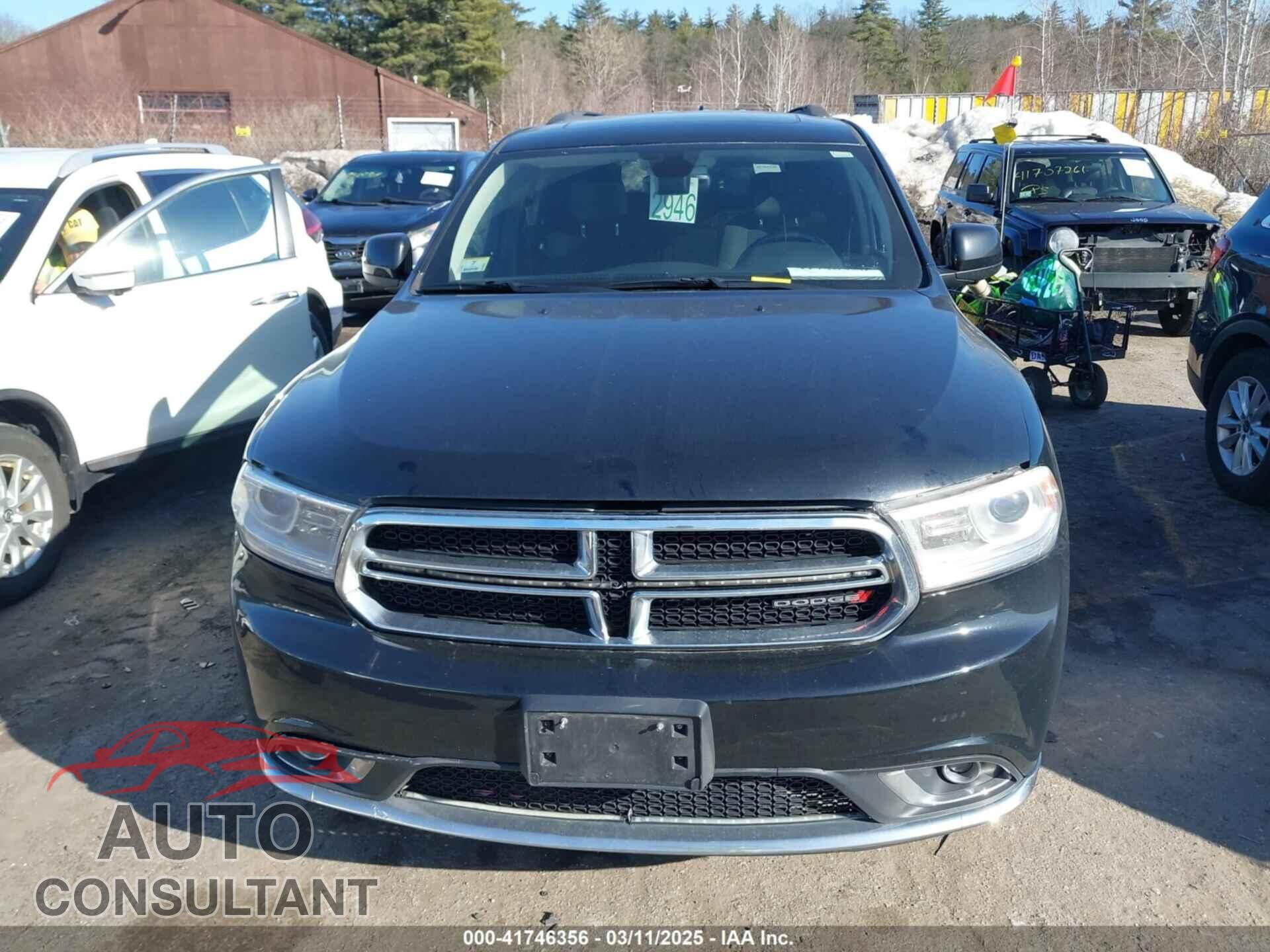 DODGE DURANGO 2017 - 1C4RDJAG0HC627305