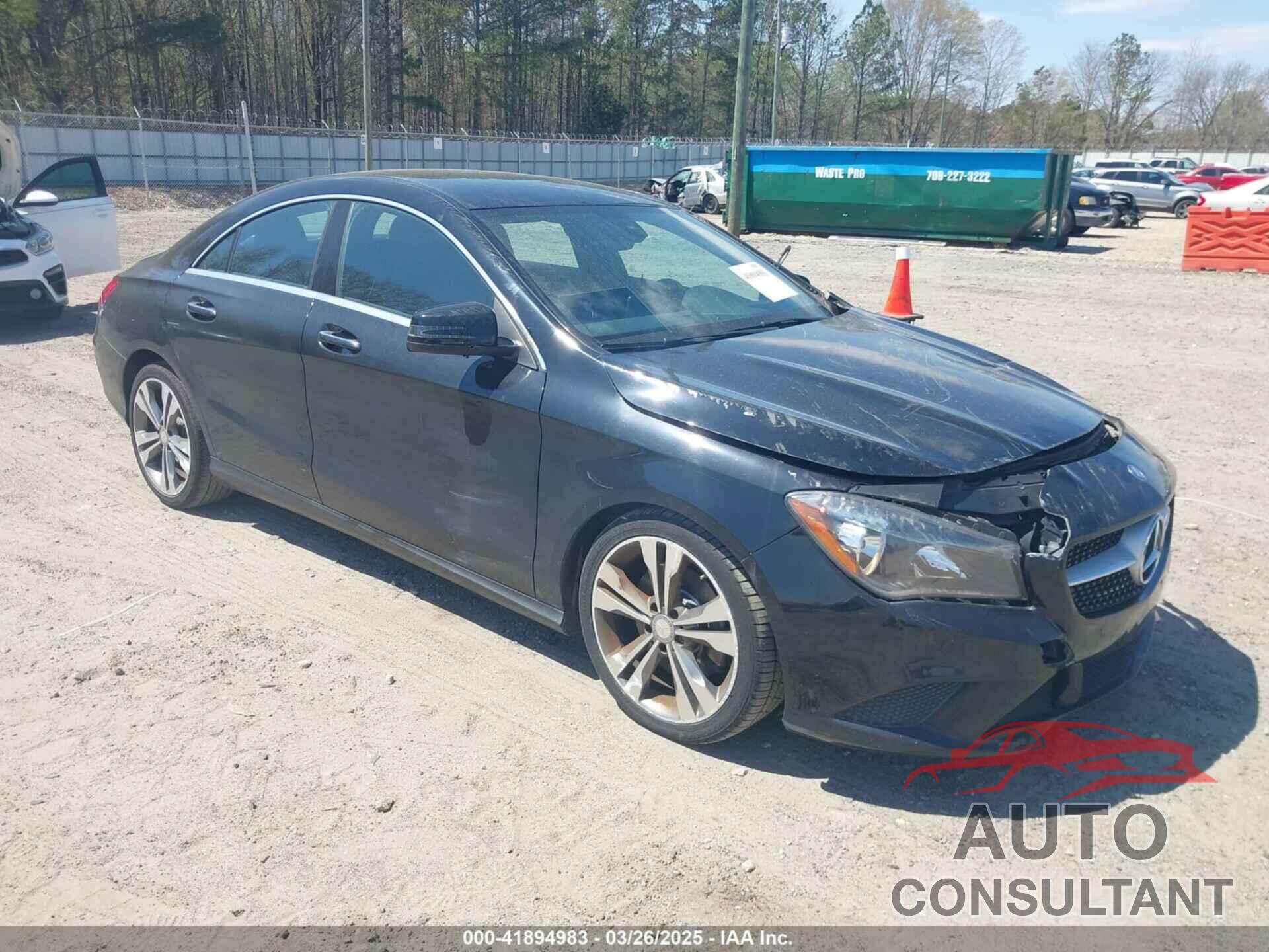 MERCEDES-BENZ CLA 250 2016 - WDDSJ4EB3GN288316