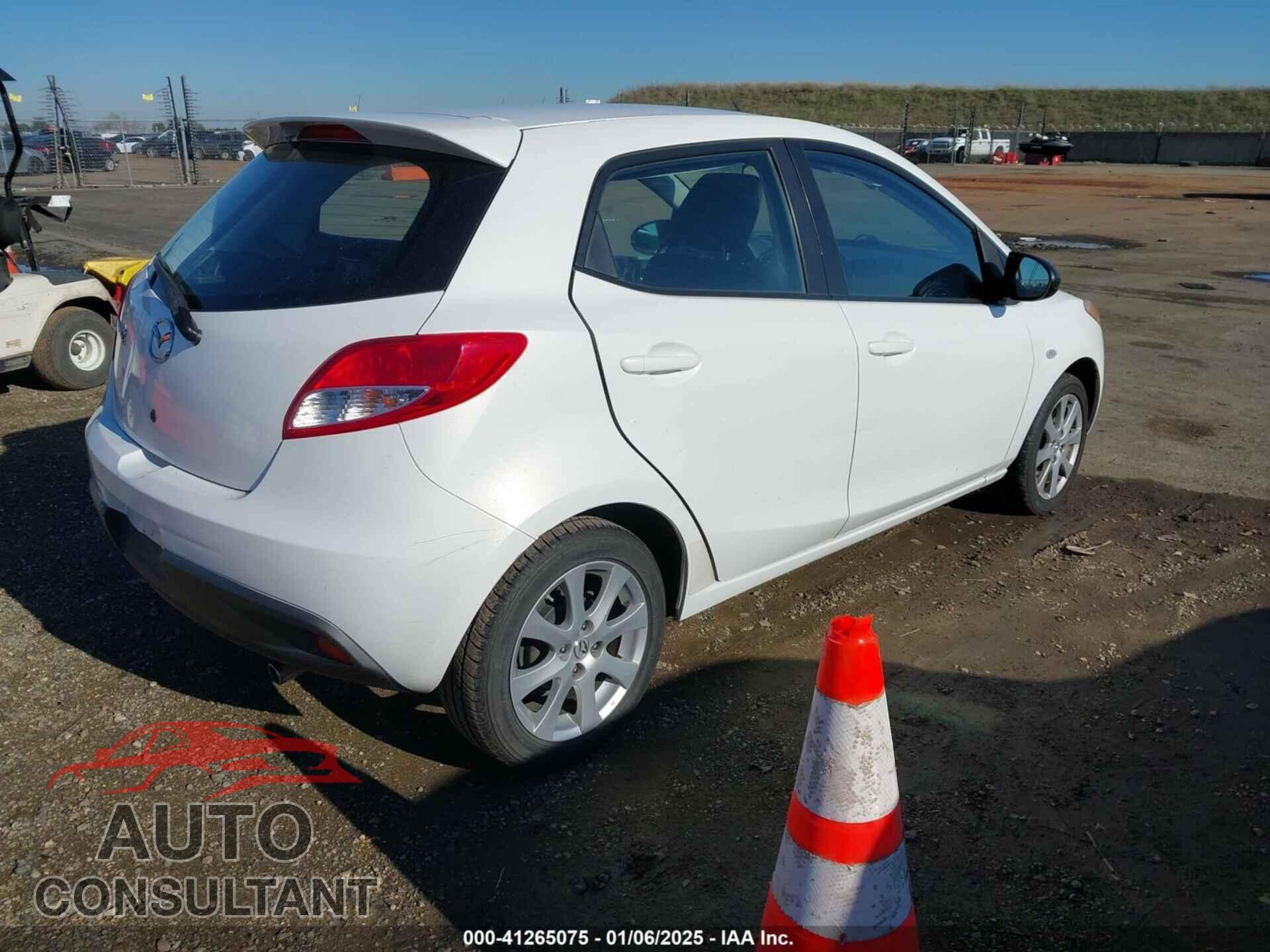 MAZDA MAZDA2 2012 - JM1DE1LY9C0136366