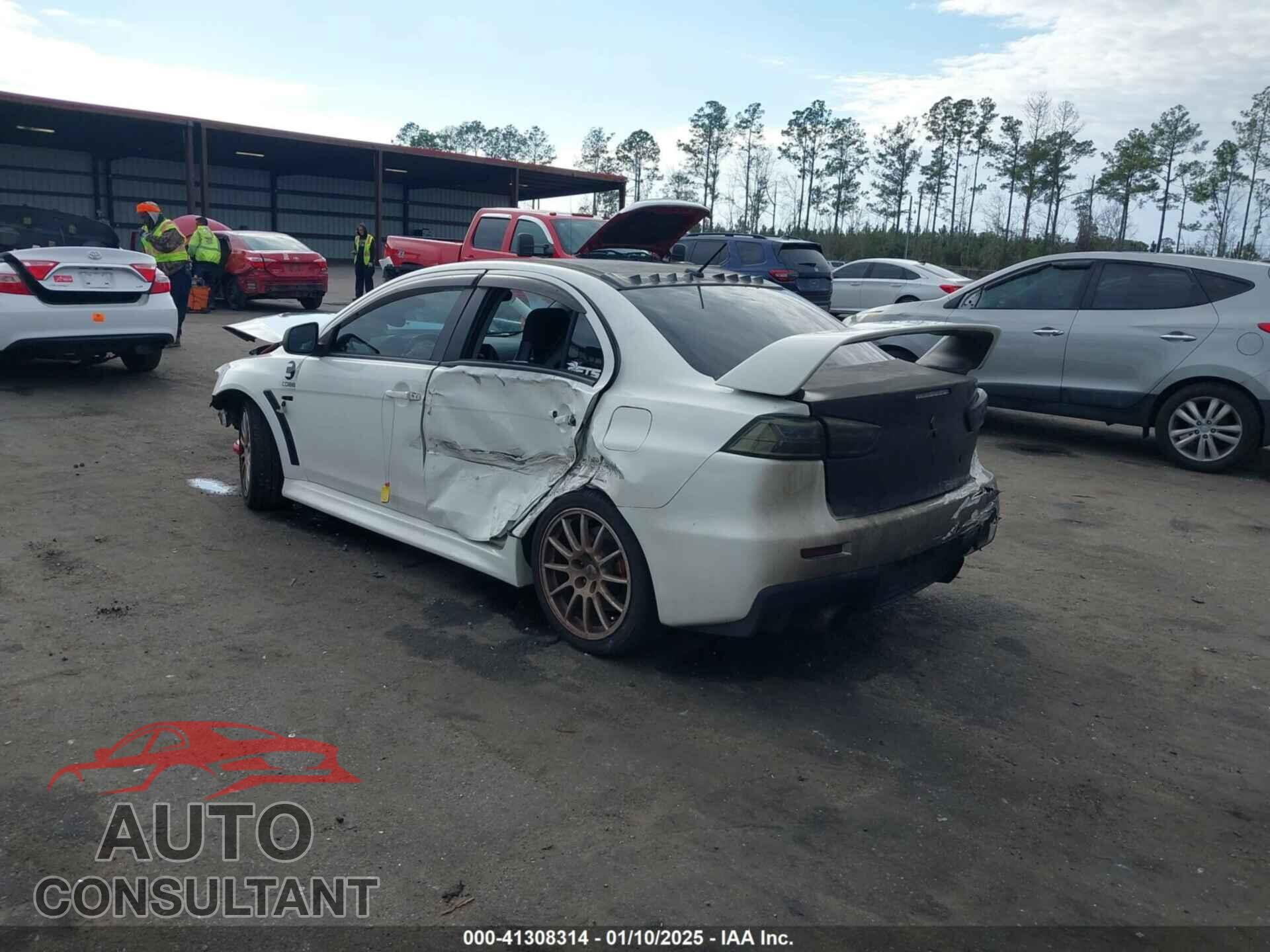 MITSUBISHI LANCER EVOLUTION 2011 - JA32W8FV9BU045781