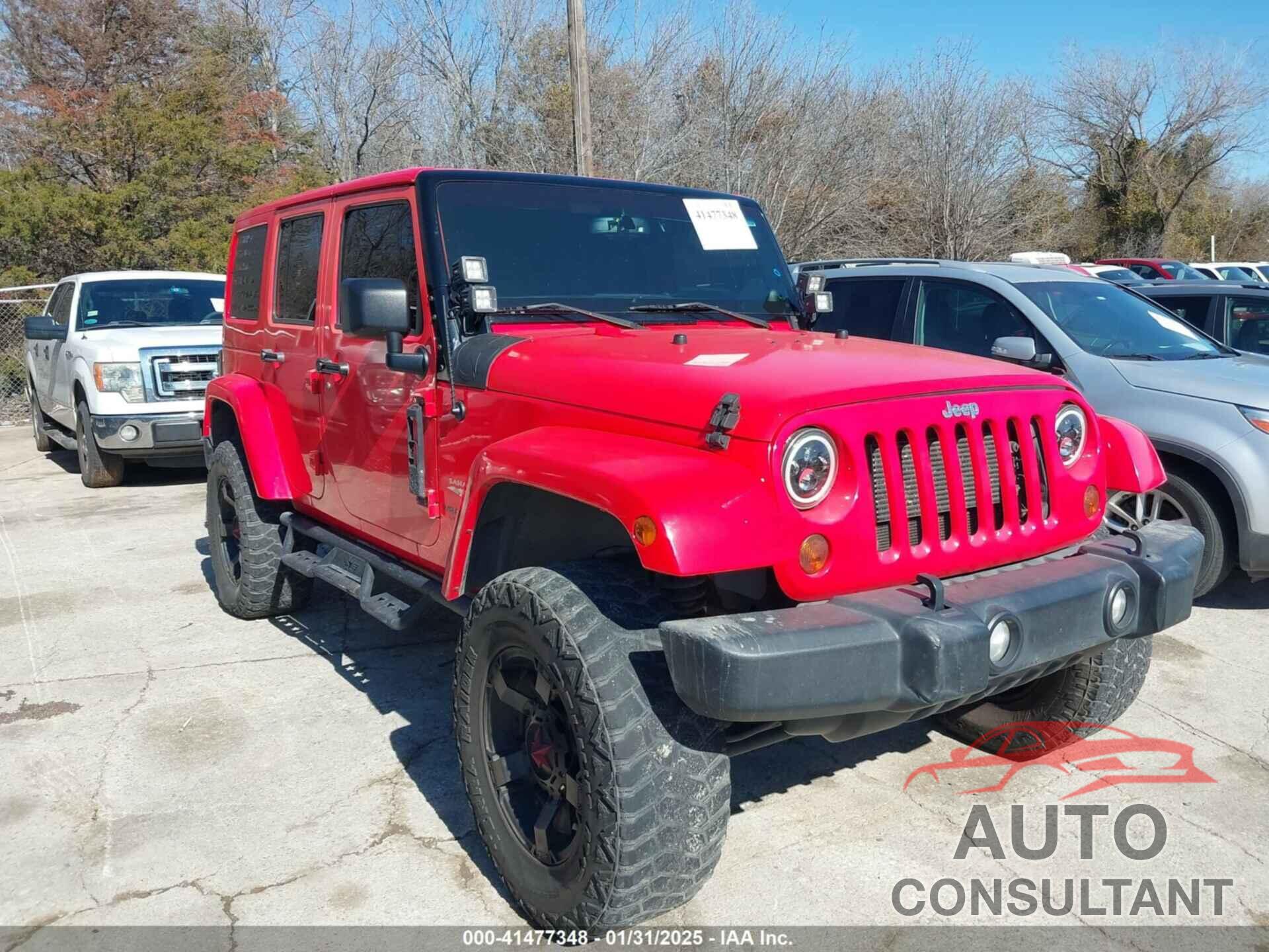 JEEP WRANGLER UNLIMITED 2013 - 1C4BJWEG8DL629640