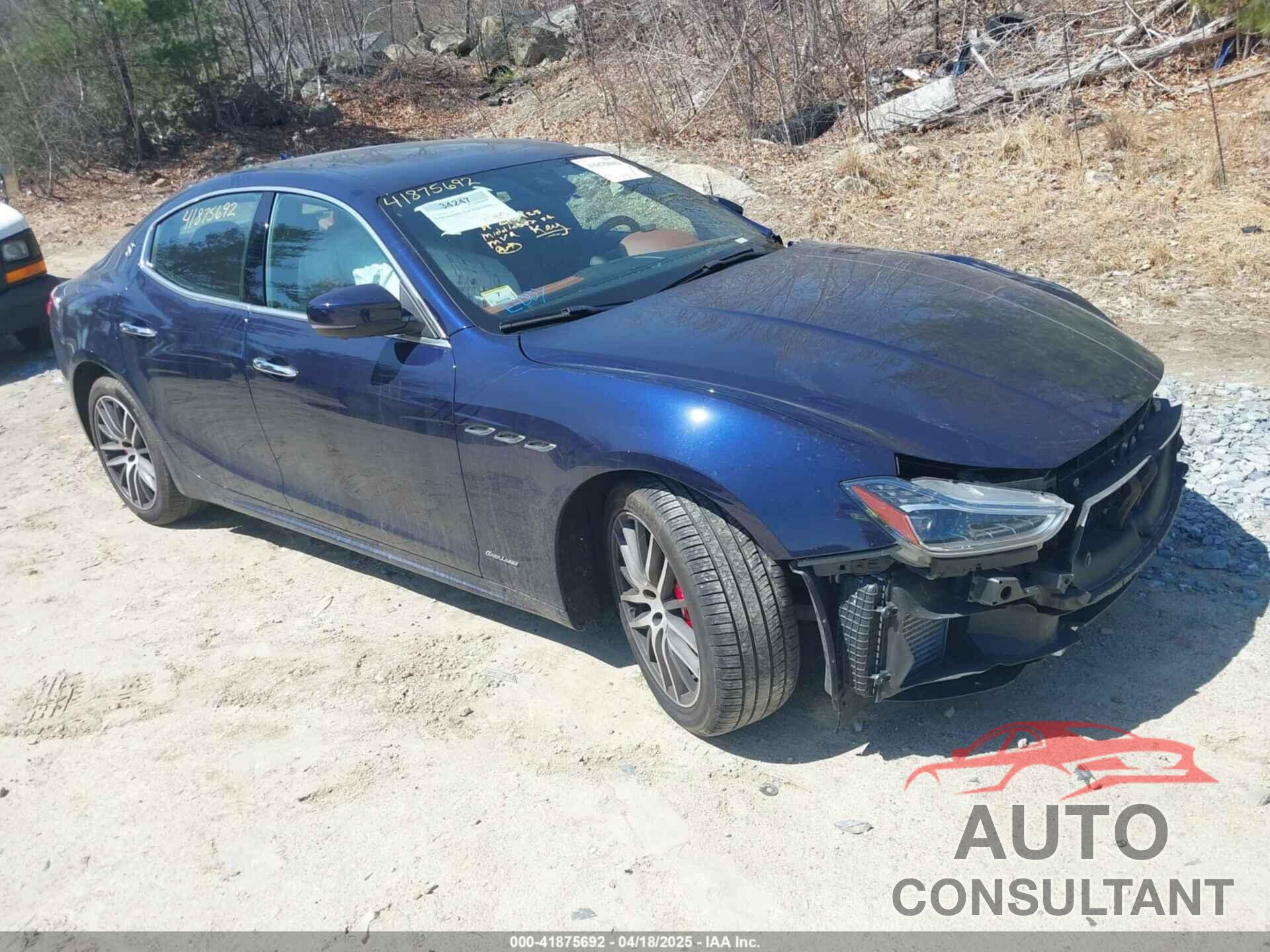 MASERATI GHIBLI 2019 - ZAM57YTLXK1338200
