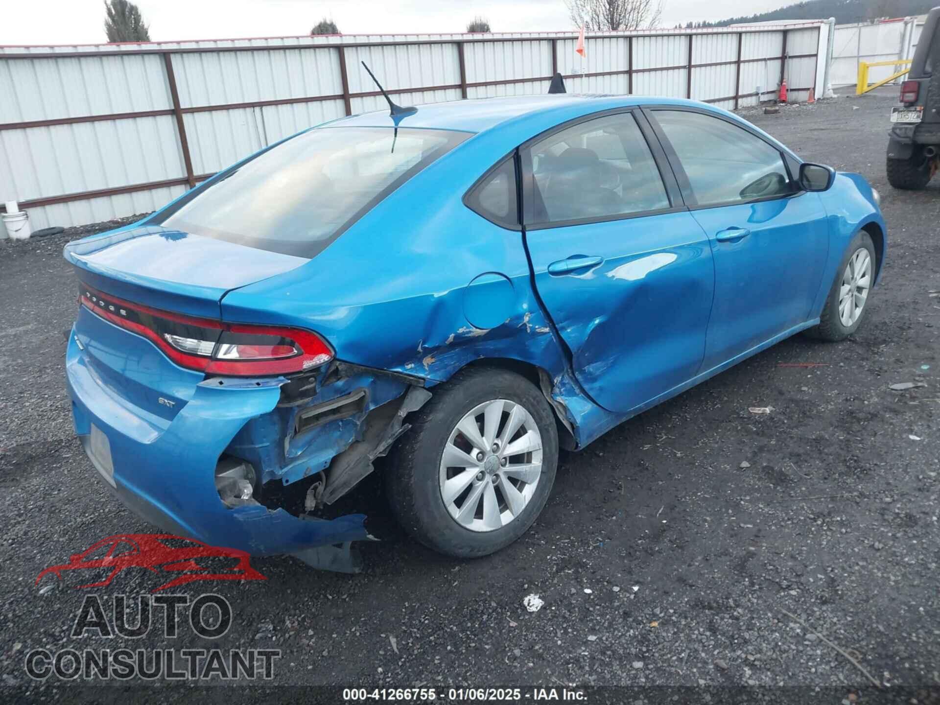 DODGE DART 2015 - 1C3CDFBB4FD351440