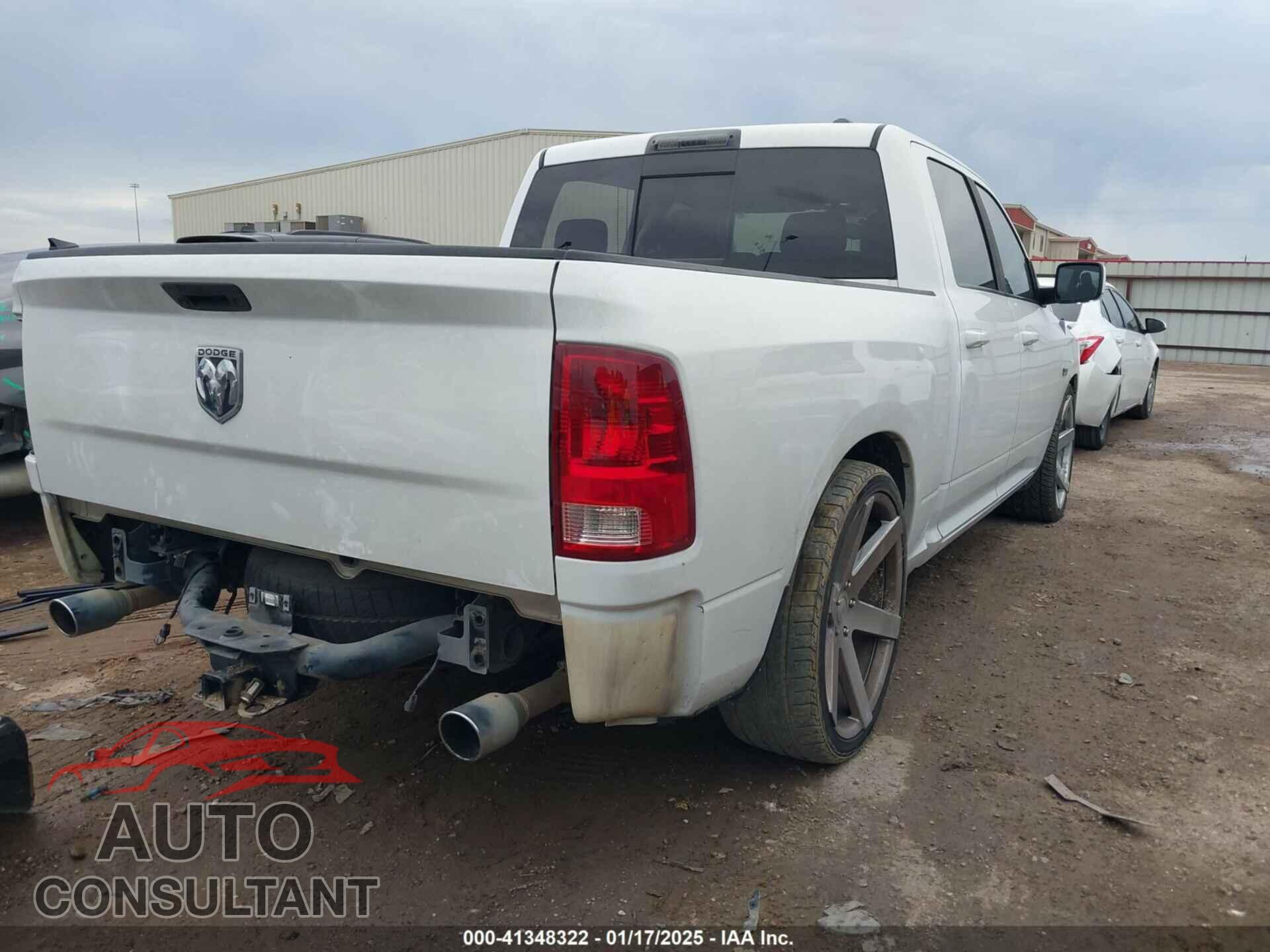DODGE RAM 1500 2010 - 1D7RB1CTXAS176353