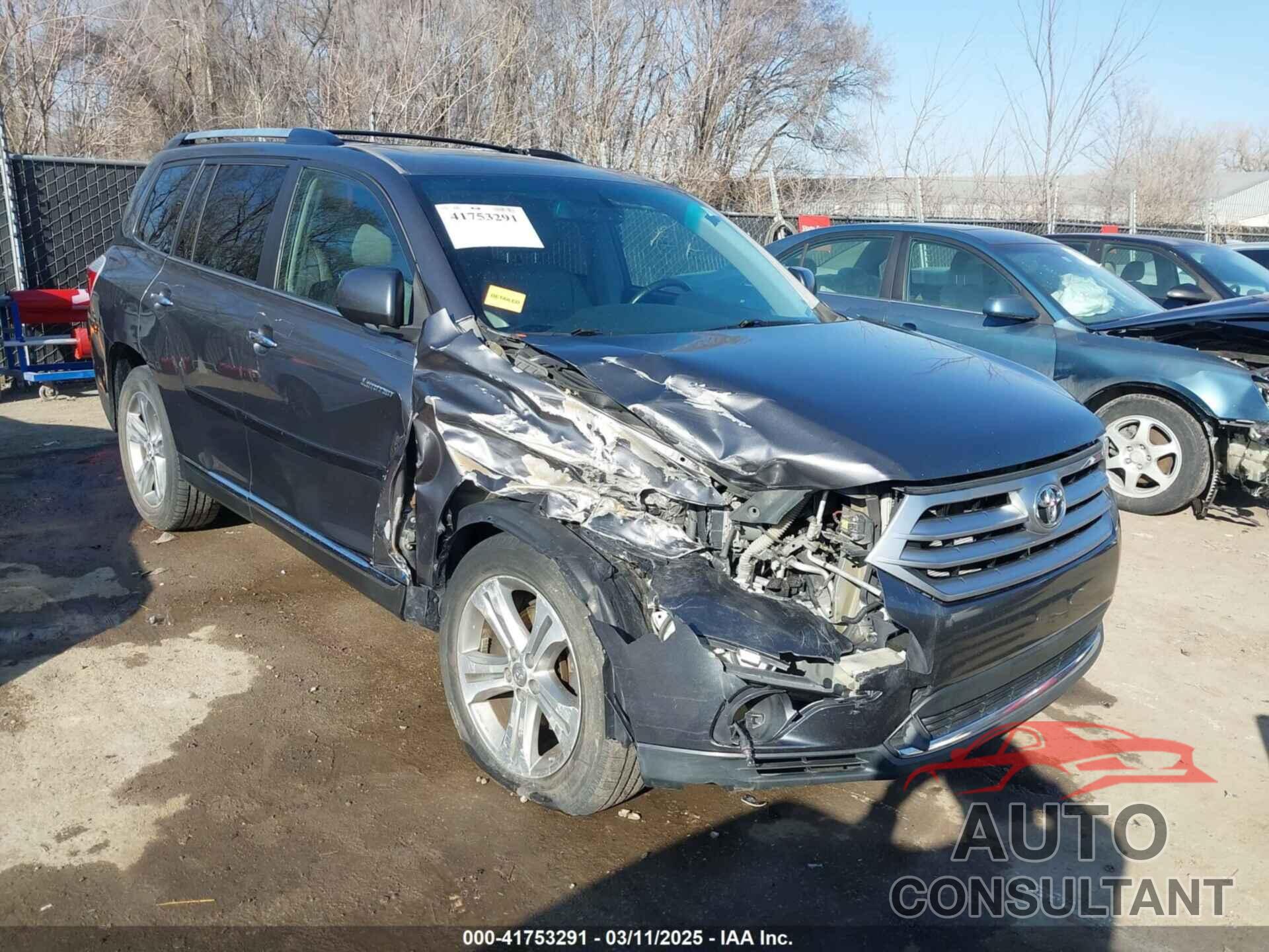 TOYOTA HIGHLANDER 2011 - 5TDDK3EH4BS061539