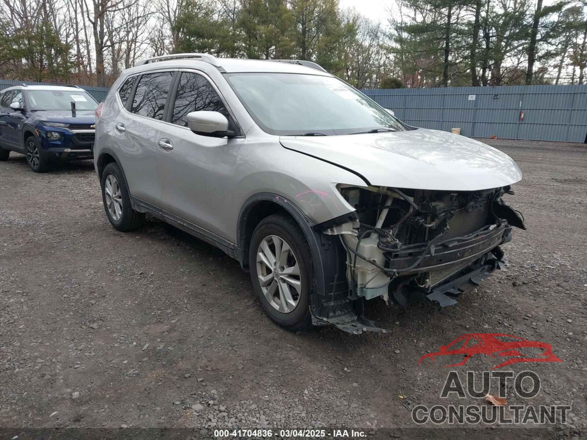 NISSAN ROGUE 2015 - KNMAT2MV0FP536752