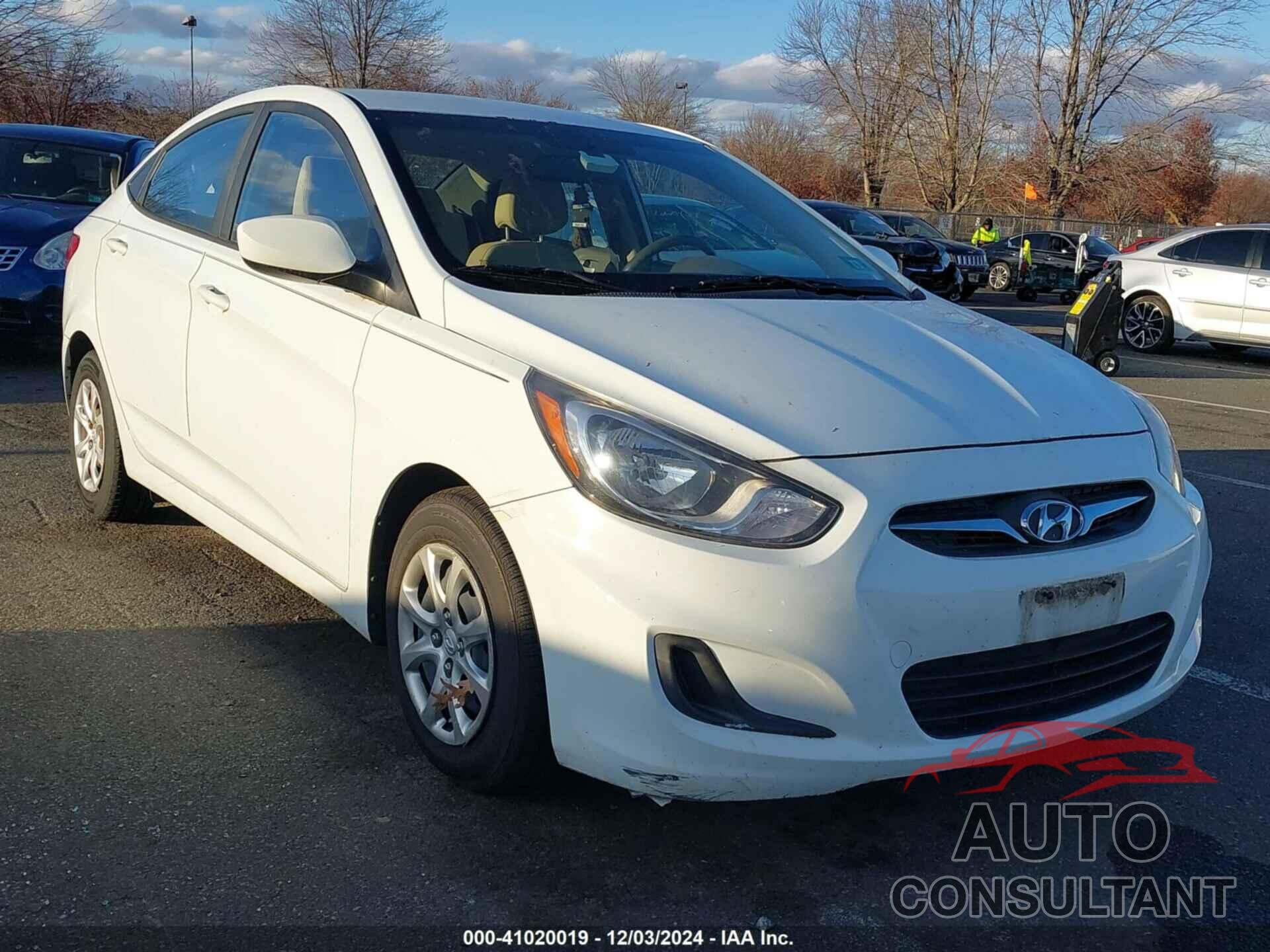 HYUNDAI ACCENT 2014 - KMHCT4AE7EU587489