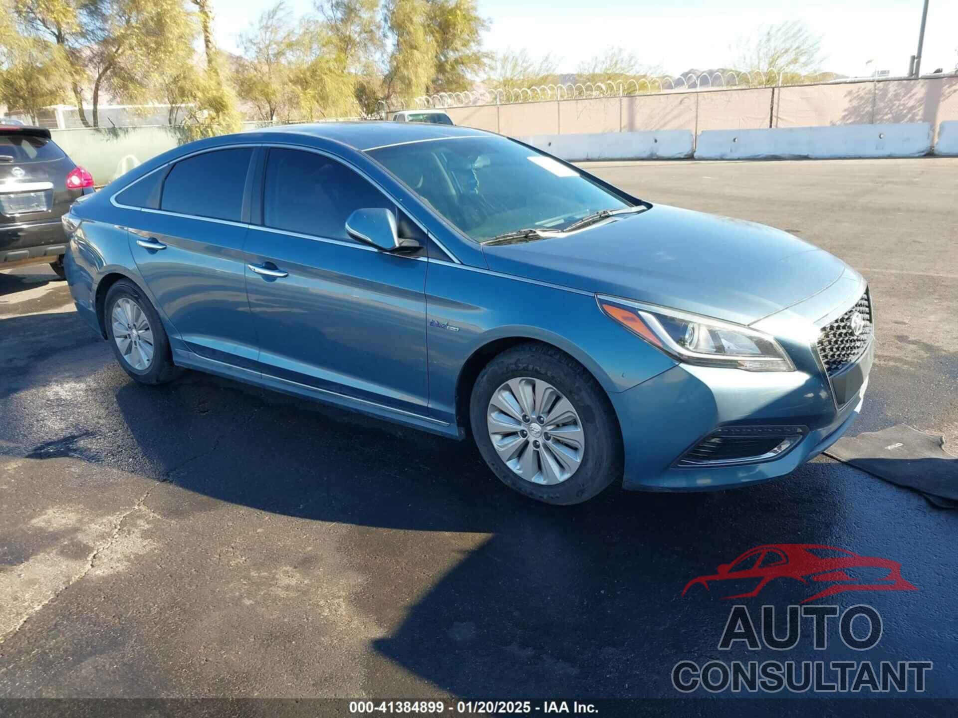 HYUNDAI SONATA HYBRID 2016 - KMHE24L11GA034573