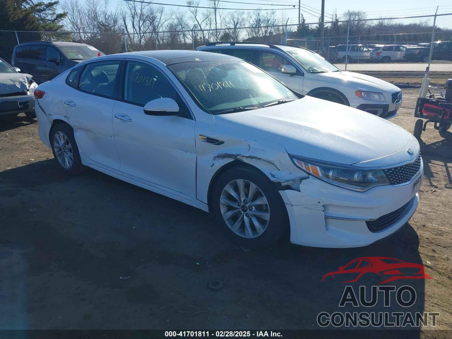 KIA OPTIMA 2017 - 5XXGU4L30HG126899