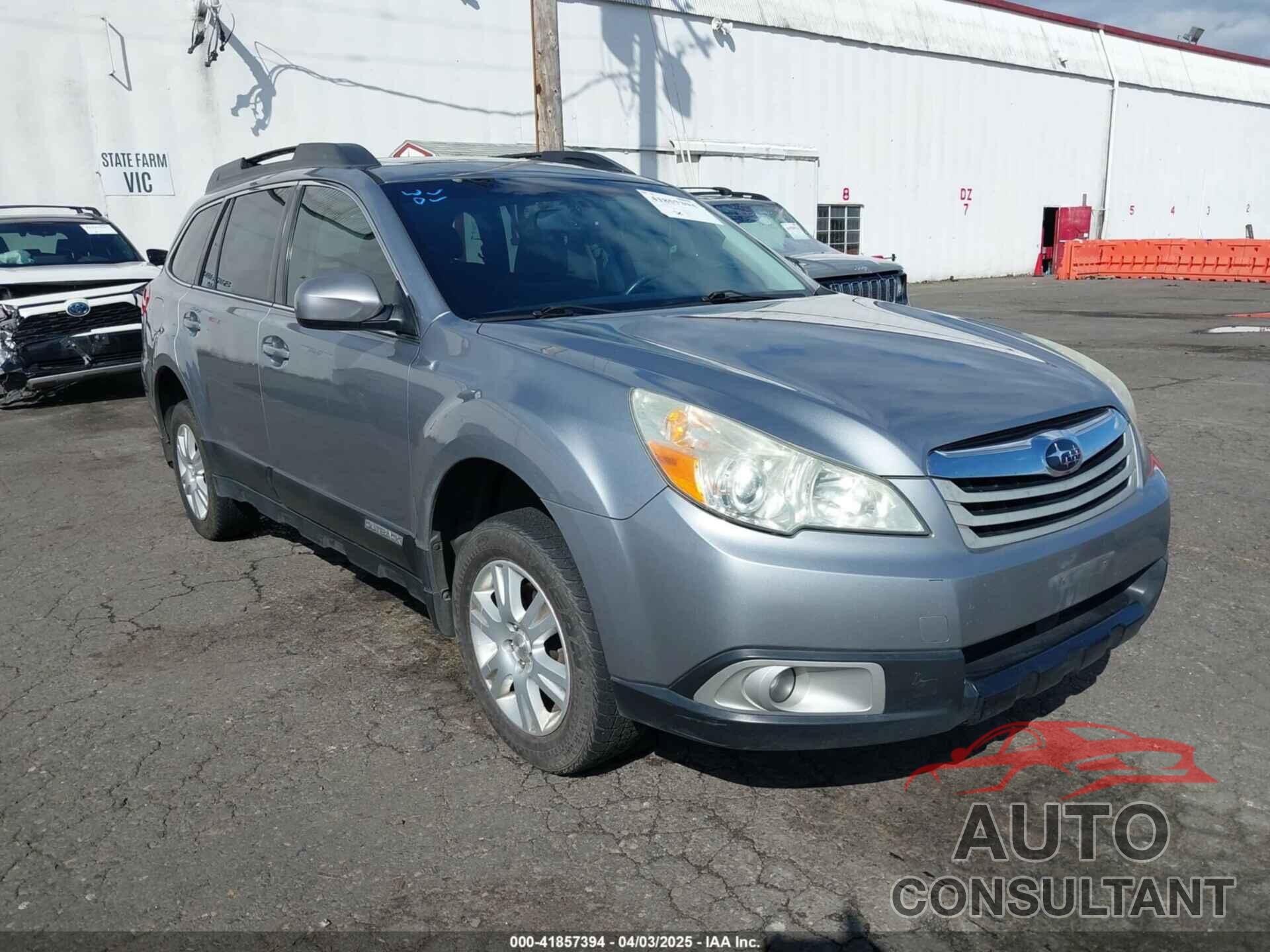 SUBARU OUTBACK 2011 - 4S4BRBGC9B3321140