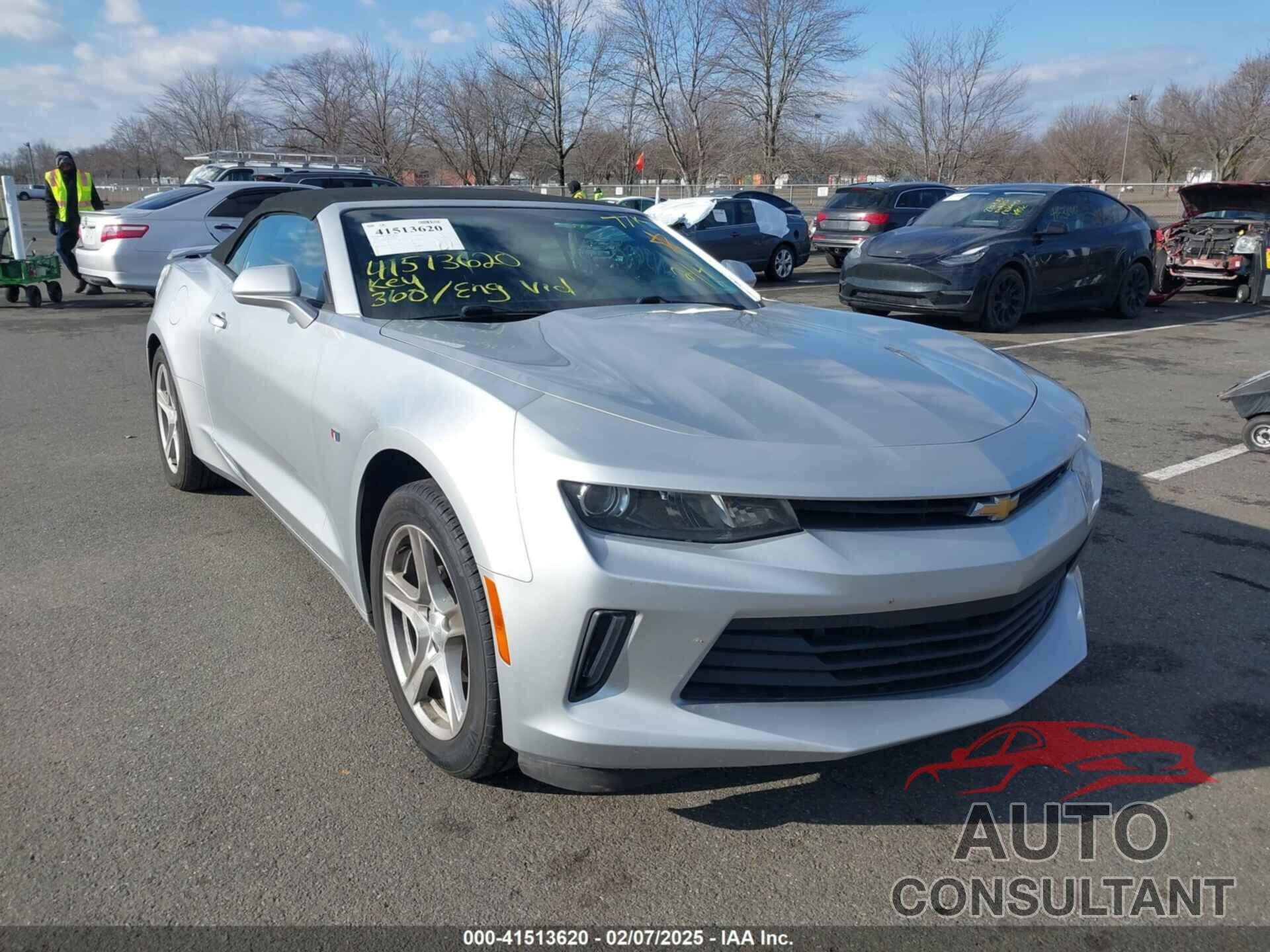 CHEVROLET CAMARO 2016 - 1G1FB3DX0G0182430