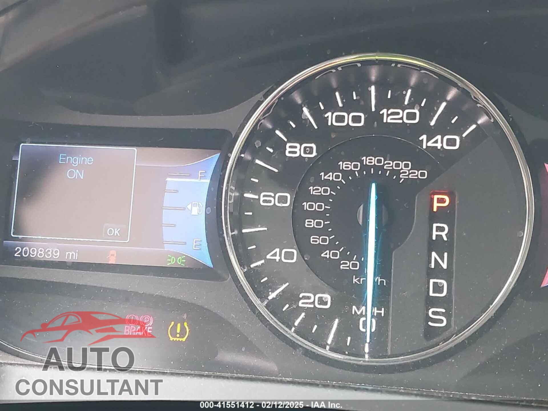 FORD EDGE 2013 - 2FMDK4KC2DBB29108