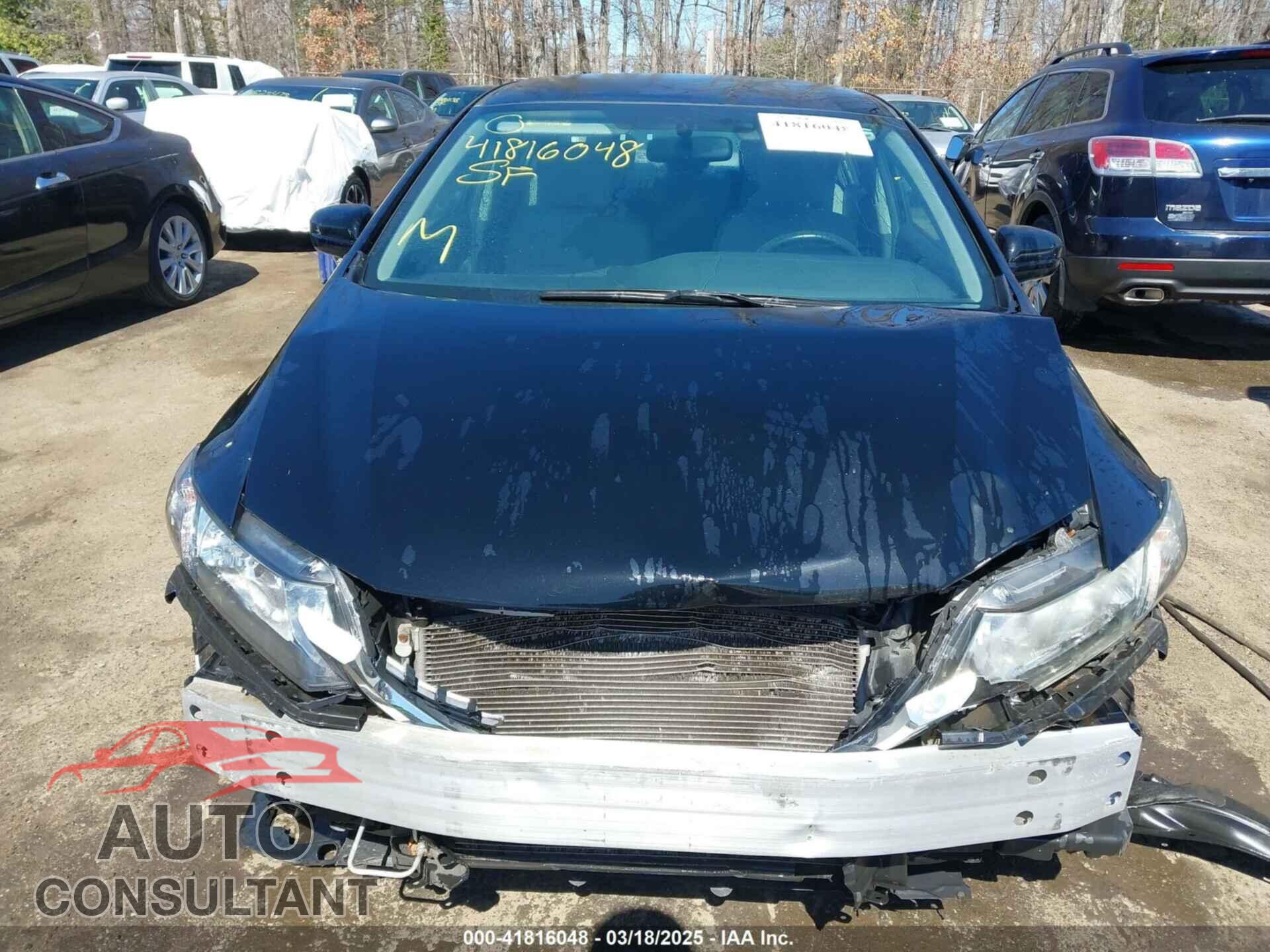HONDA CIVIC 2014 - 19XFB2F58EE219578