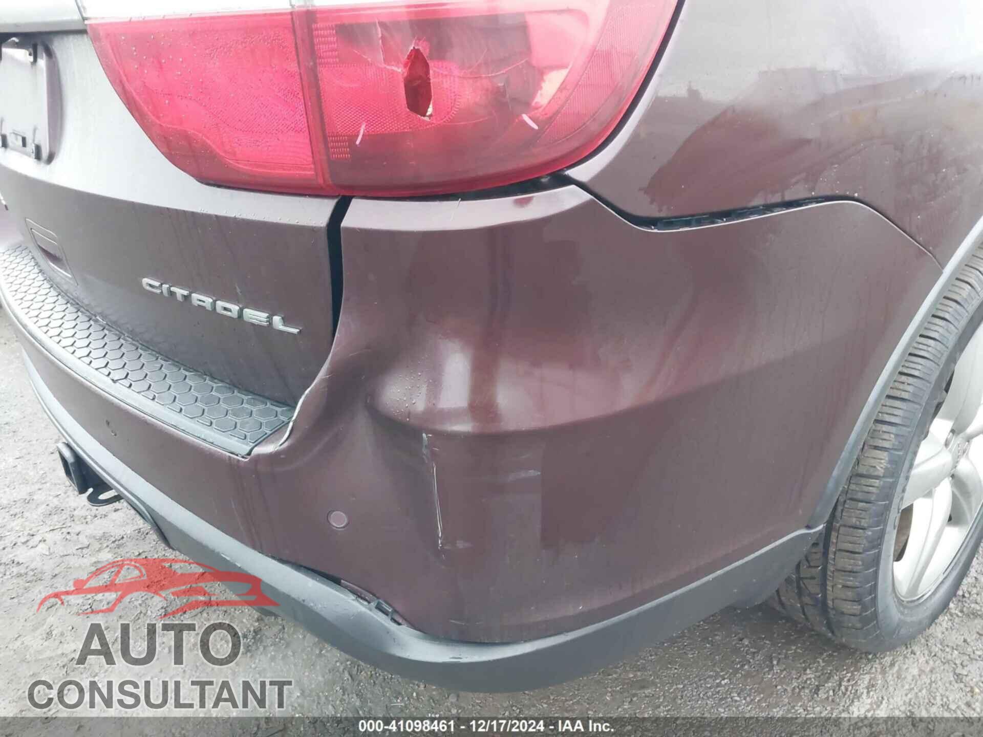 DODGE DURANGO 2012 - 1C4SDJETXCC211490