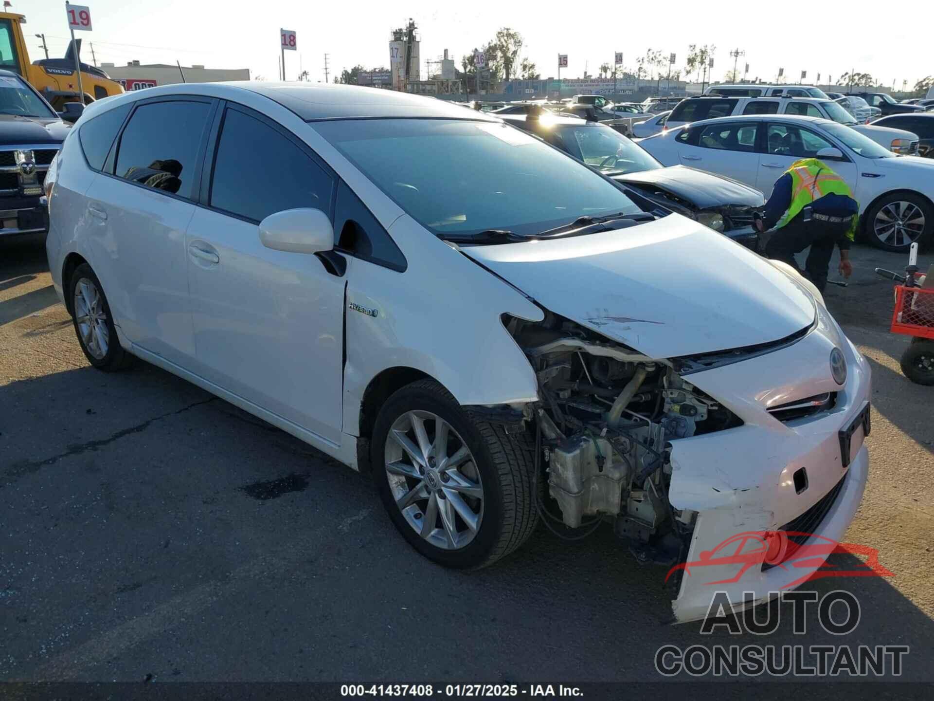 TOYOTA PRIUS V 2013 - JTDZN3EU2D3191866