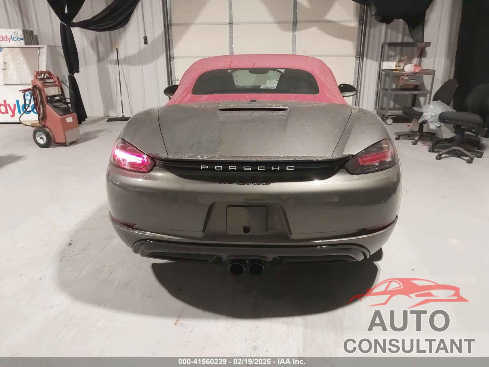PORSCHE 718 BOXSTER 2025 - WP0CA2A89SK212378