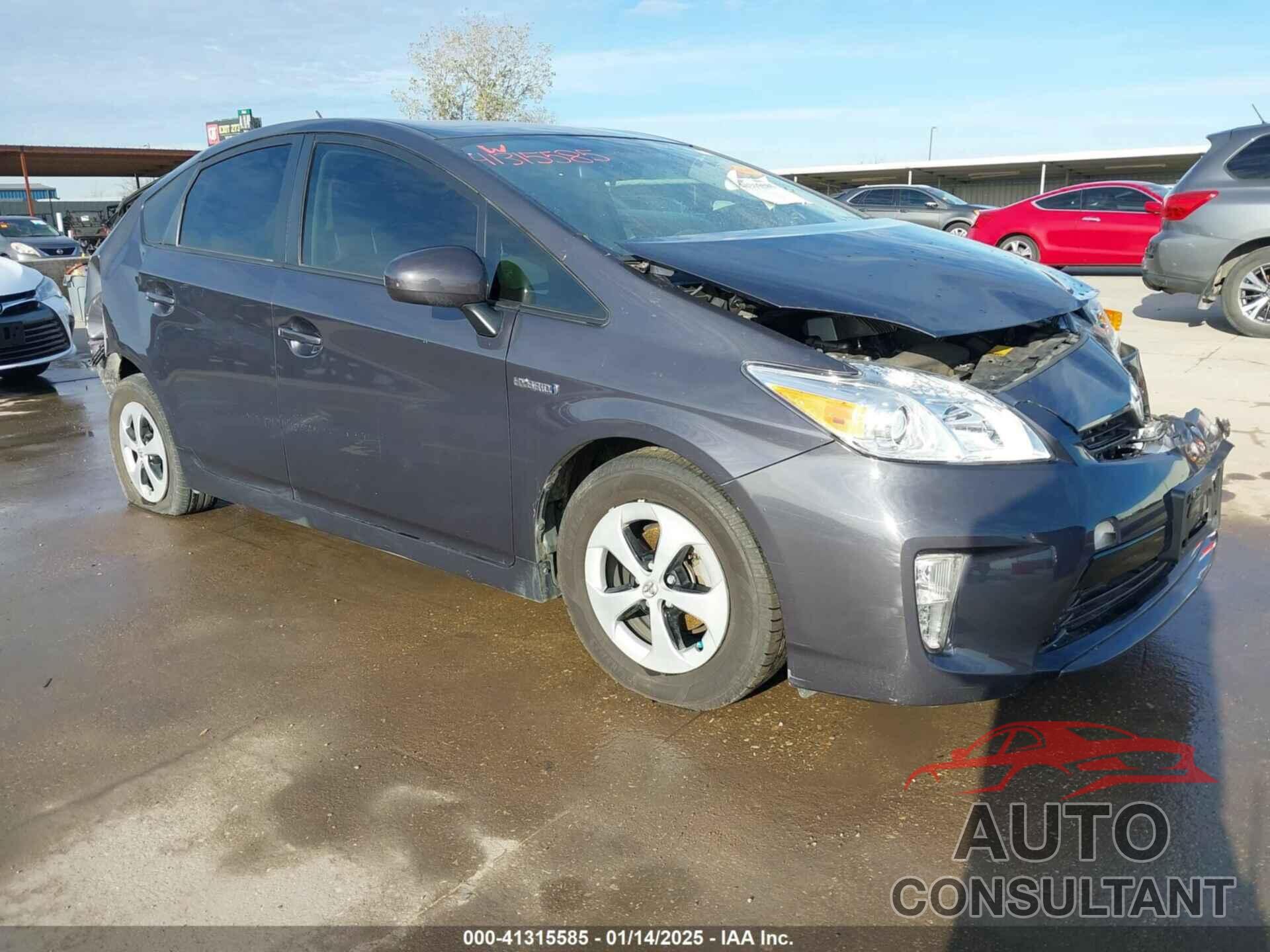 TOYOTA PRIUS 2014 - JTDKN3DU8E0357443