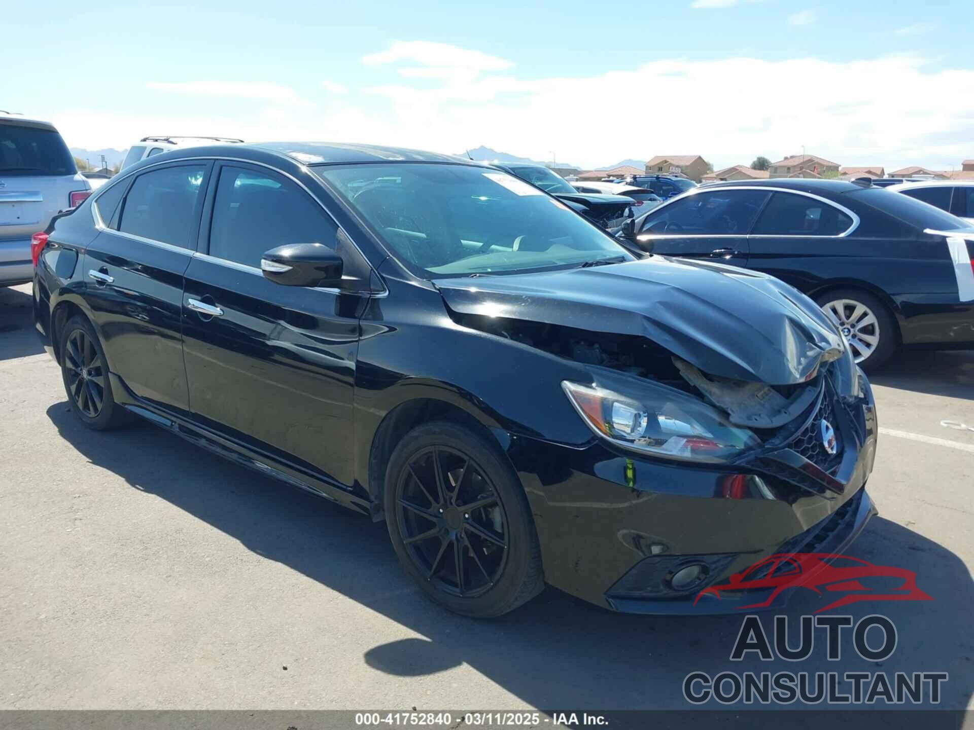 NISSAN SENTRA 2018 - 3N1AB7AP3JY253276