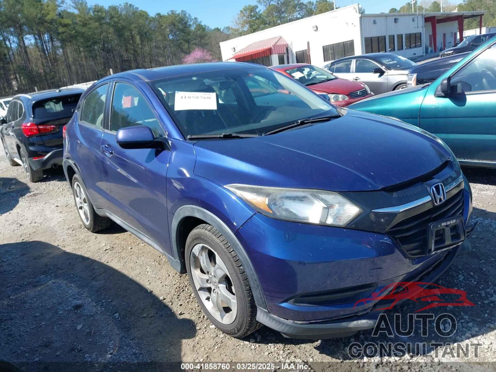 HONDA HR-V 2017 - 3CZRU6H33HM703530