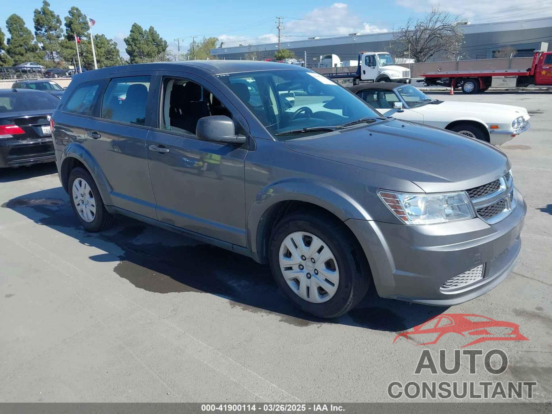 DODGE JOURNEY 2013 - 3C4PDCAB7DT730744