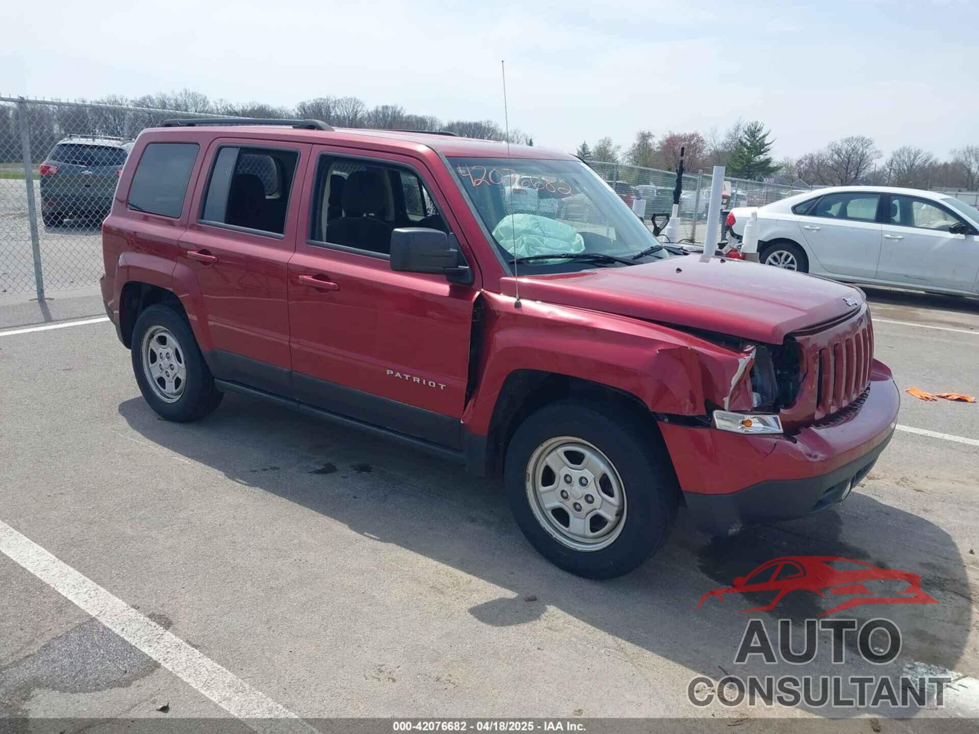 JEEP PATRIOT 2016 - 1C4NJPBA3GD512694