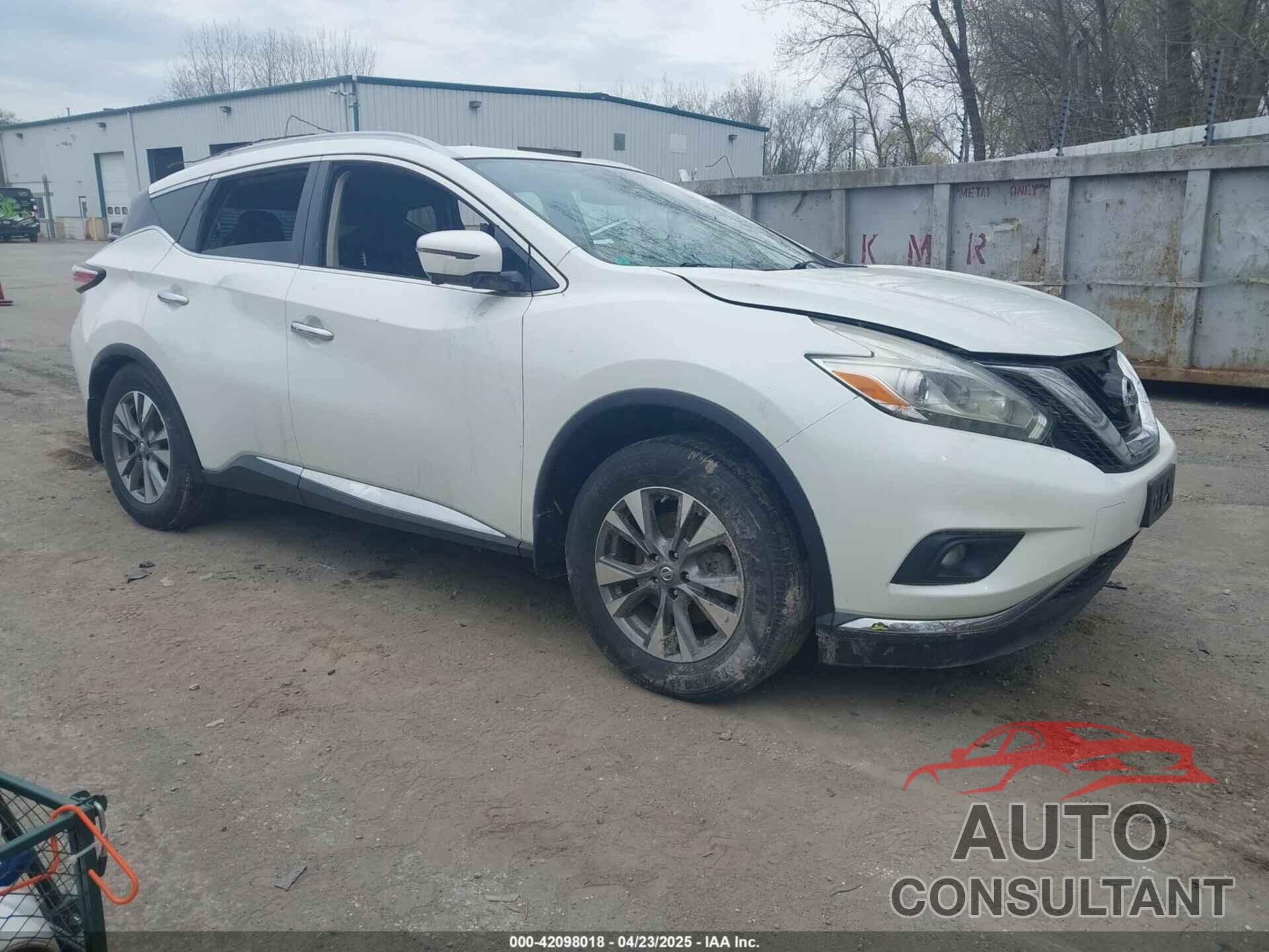 NISSAN MURANO 2017 - 5N1AZ2MH7HN119017