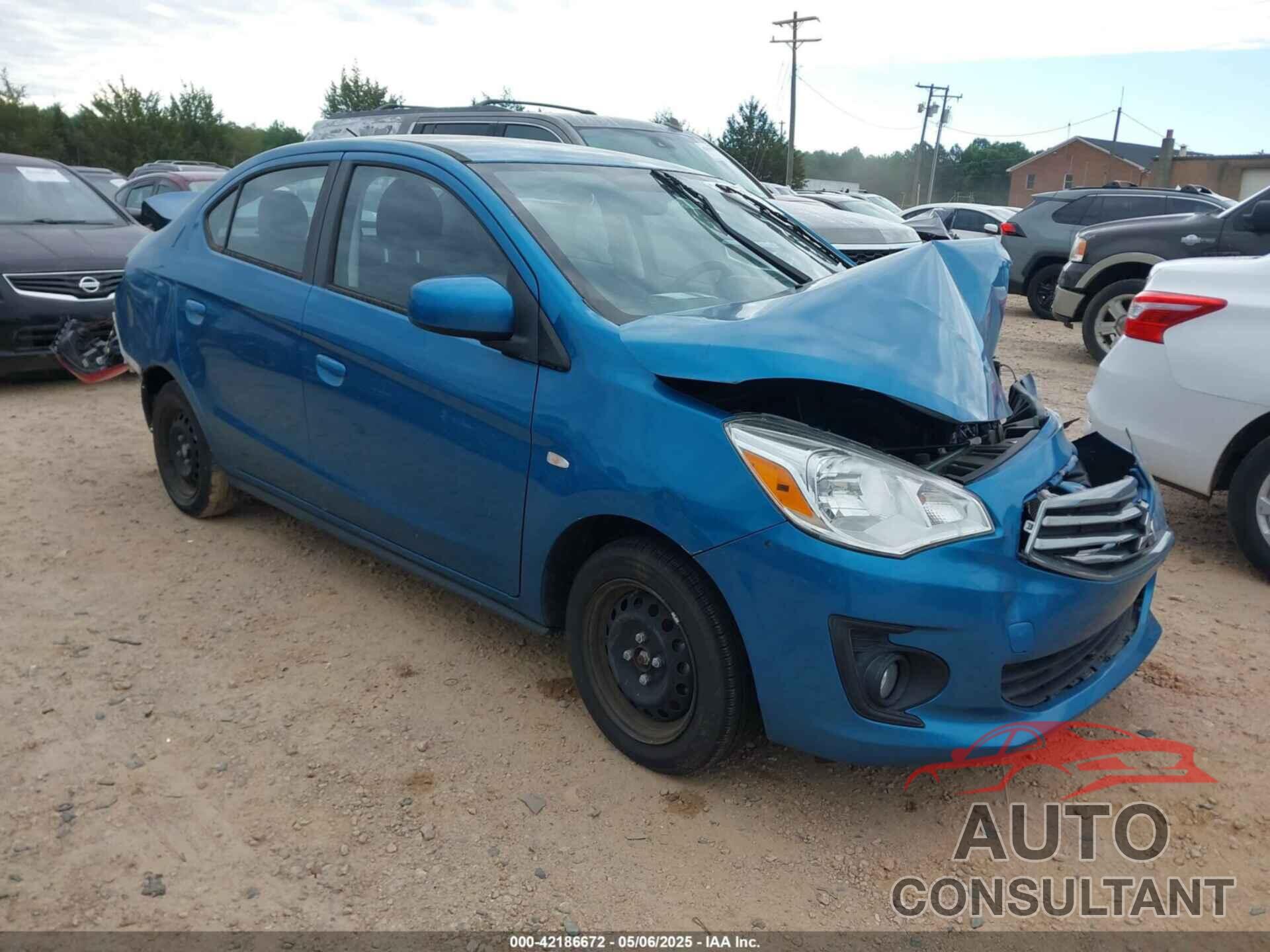 MITSUBISHI MIRAGE 2019 - ML32F3FJ2KHF11406