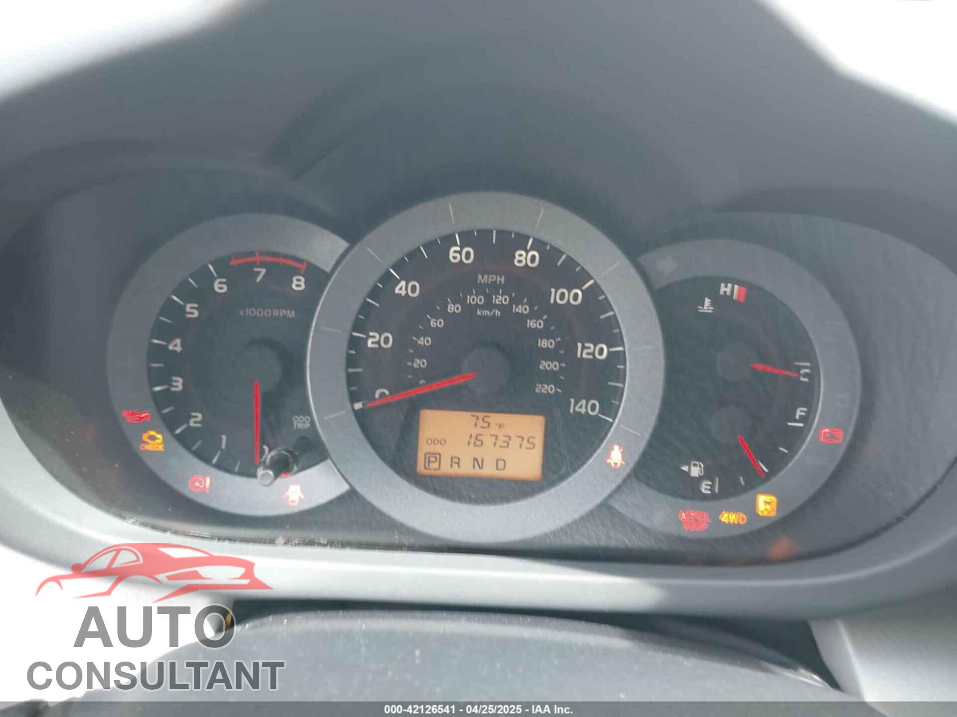 TOYOTA RAV4 2011 - JTMBF4DV7BD041306